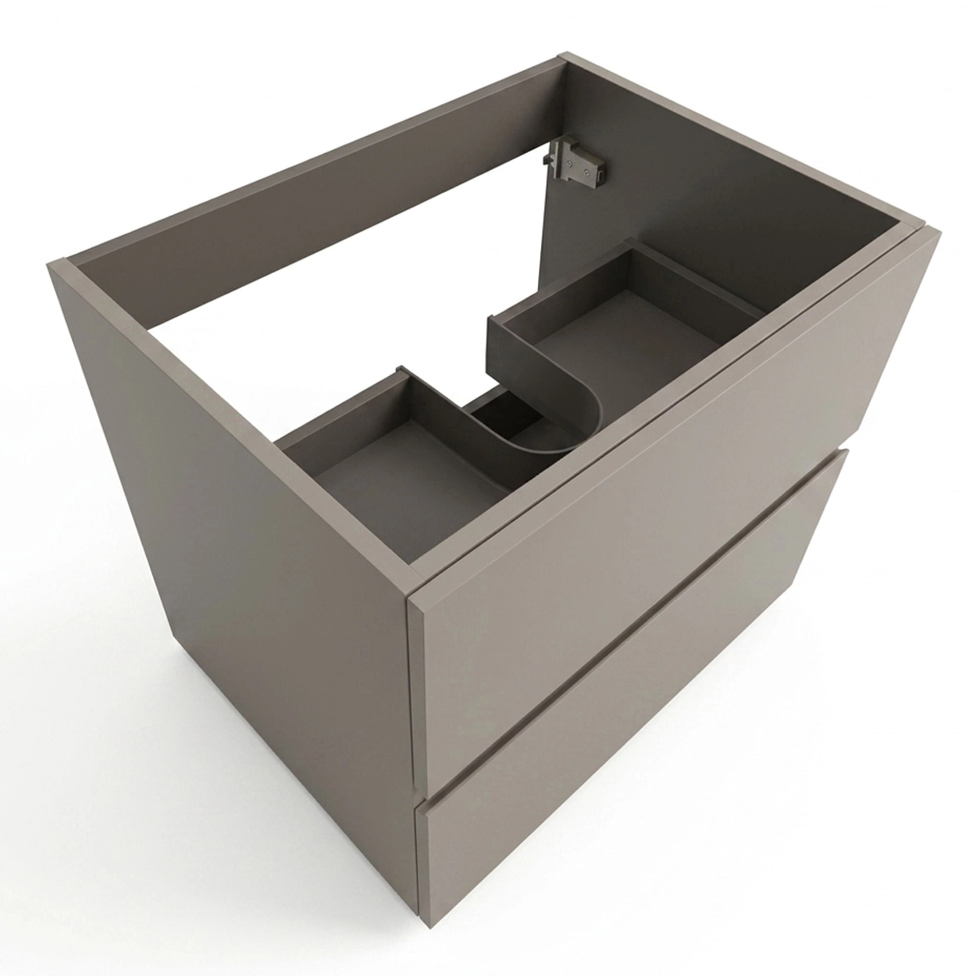 Mueble Base Rain 2 Cajones 700 mm Thunder Grey Matt