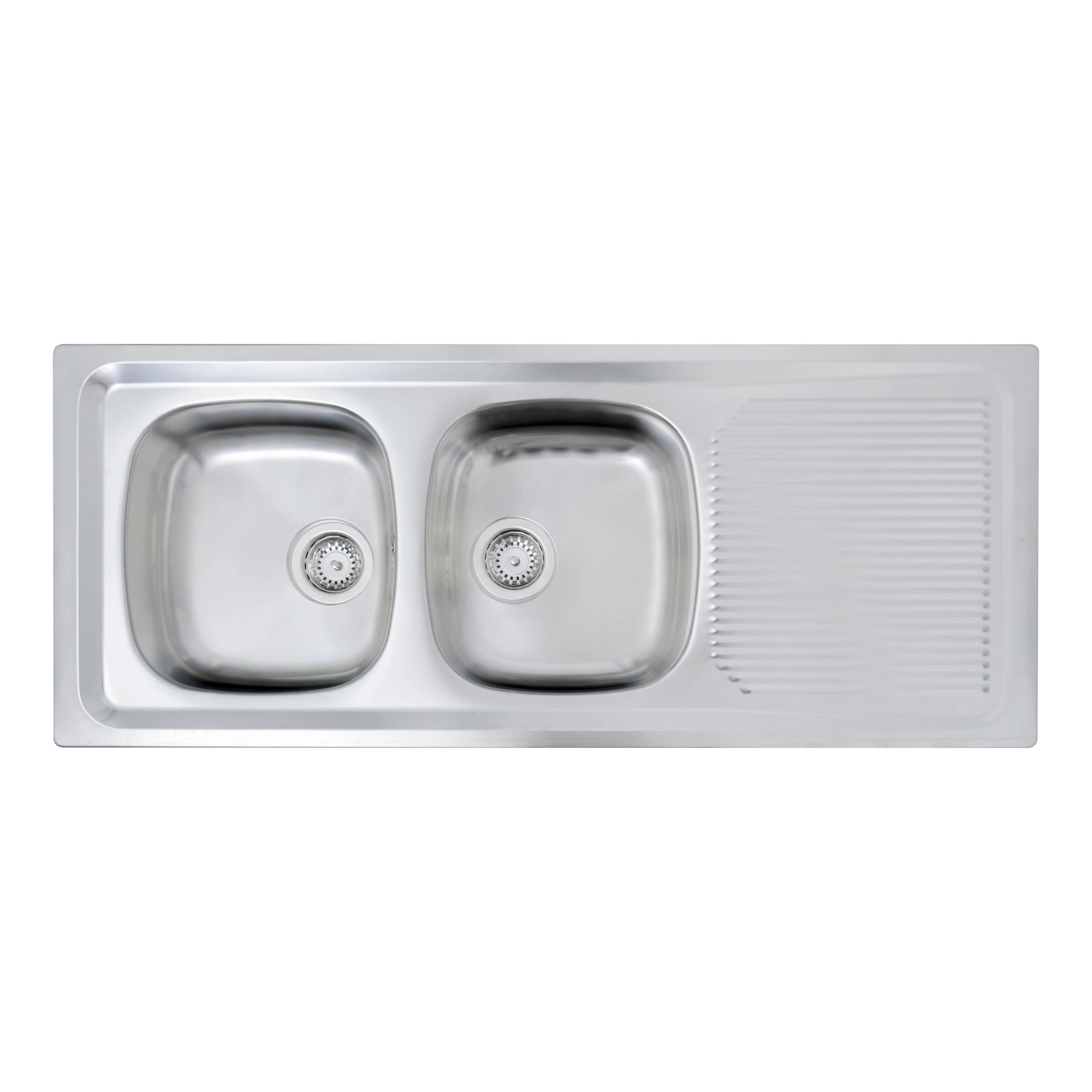 Lavaplatos Teka 2 Cubetas Y Escurridor Acero Inoxidable 1235x510x155 mm