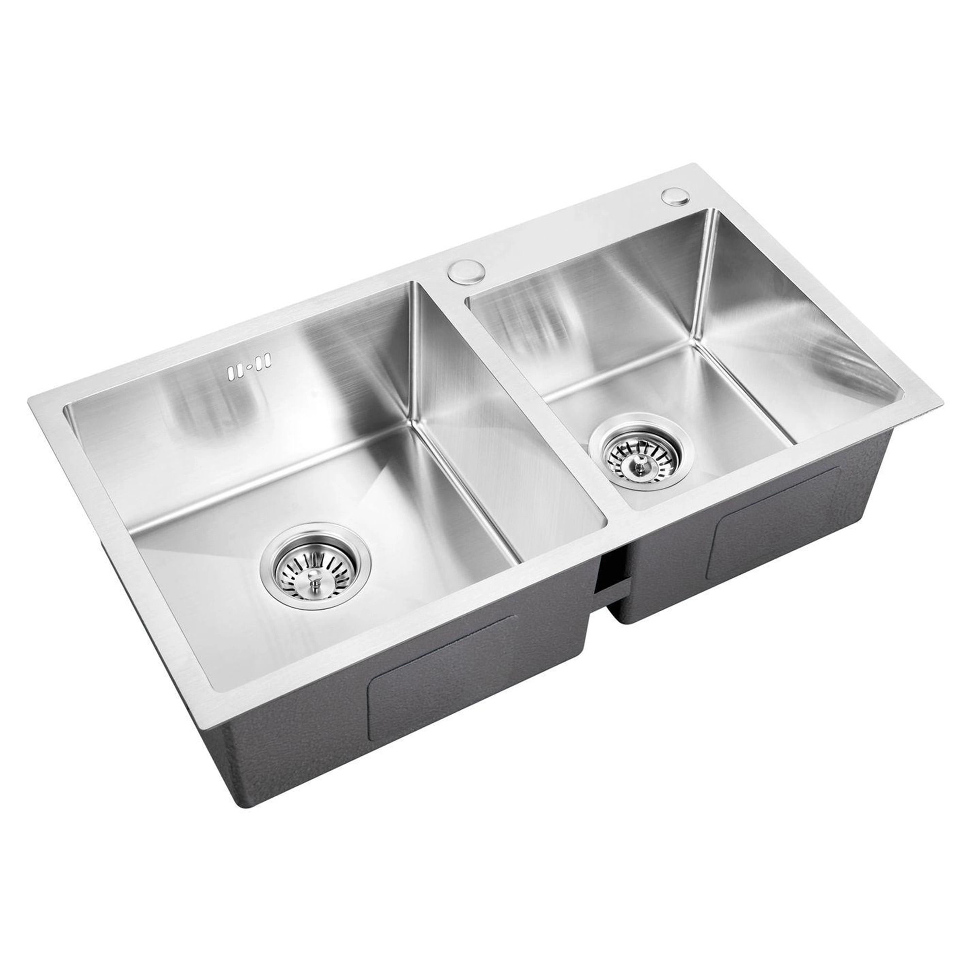 Lavaplatos Albury 2 Cubetas Acero Inoxidable 304 210x430x780 mm