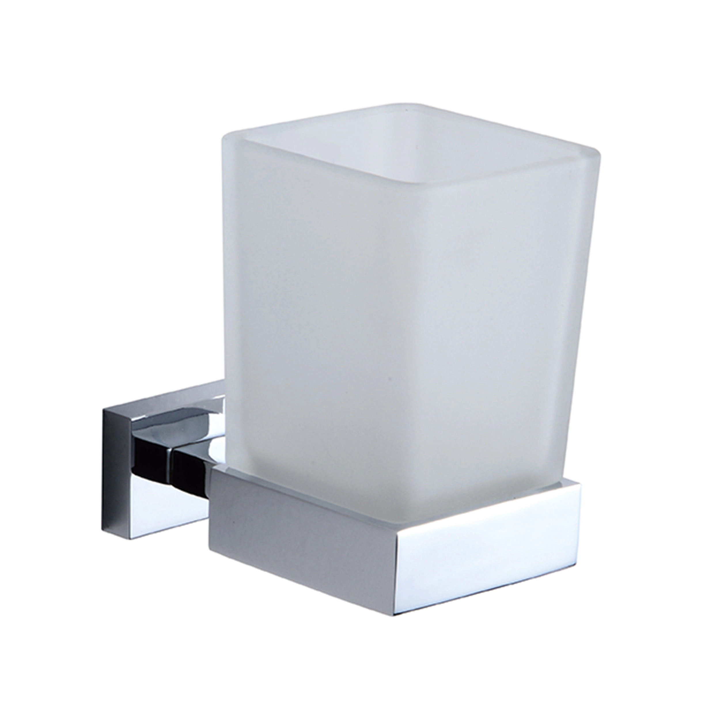 Portavaso Atlas Latón Cromado 6.4x10x9.8 cm