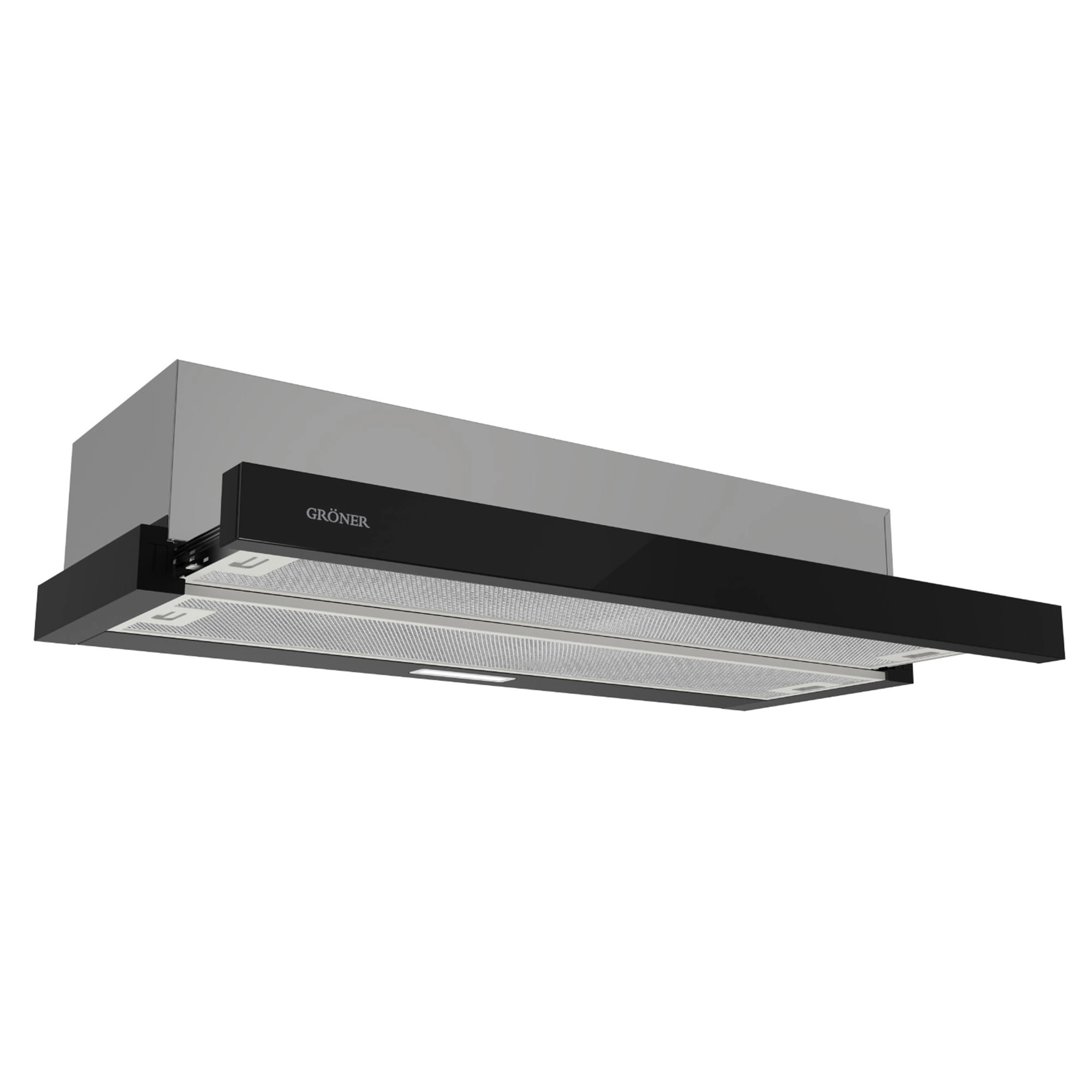 Campana Extraíble 90 cm Black TIC190BG