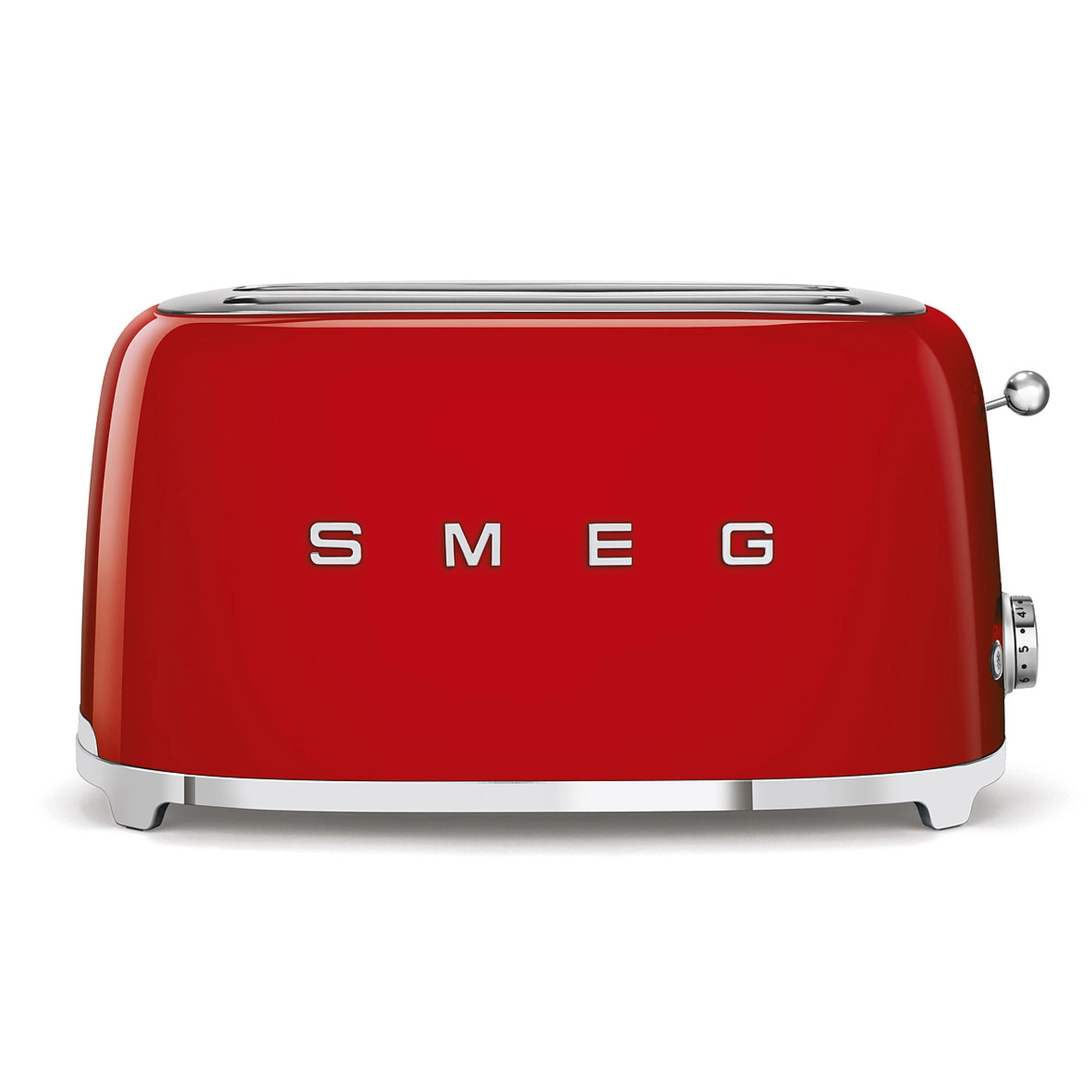Tostador Smeg 4 Rebanadas Rojo