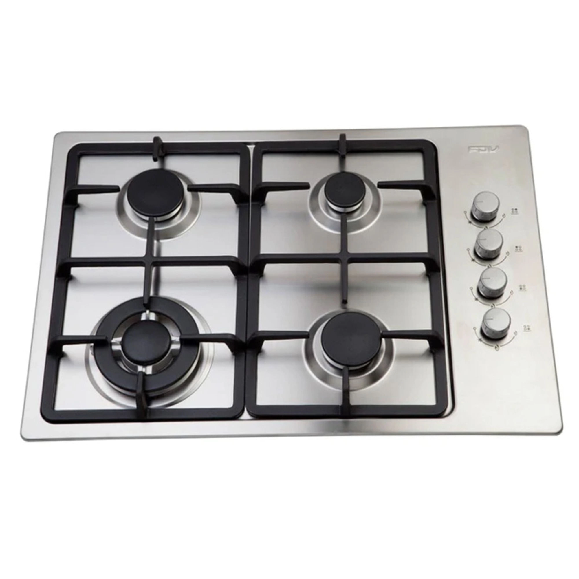Encimera FDV Design Gas But 4T Inox 65 cm