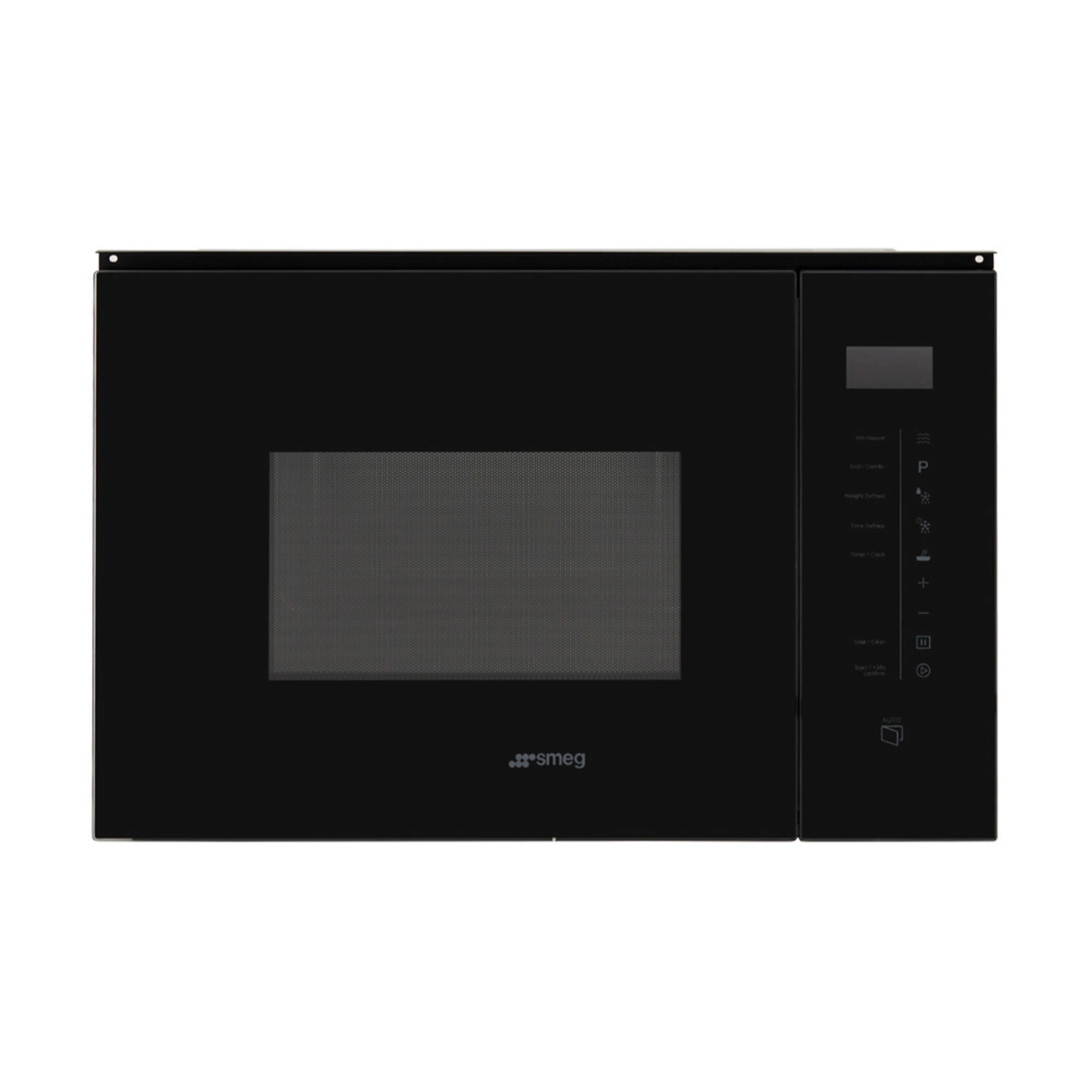 Microondas Integrado Smeg Negro