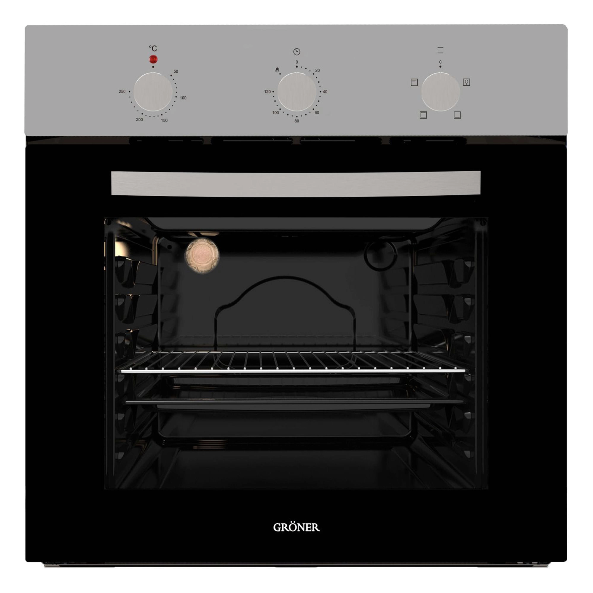 Horno Eléctrico QH60I 60 cm Inoxidable 60 L