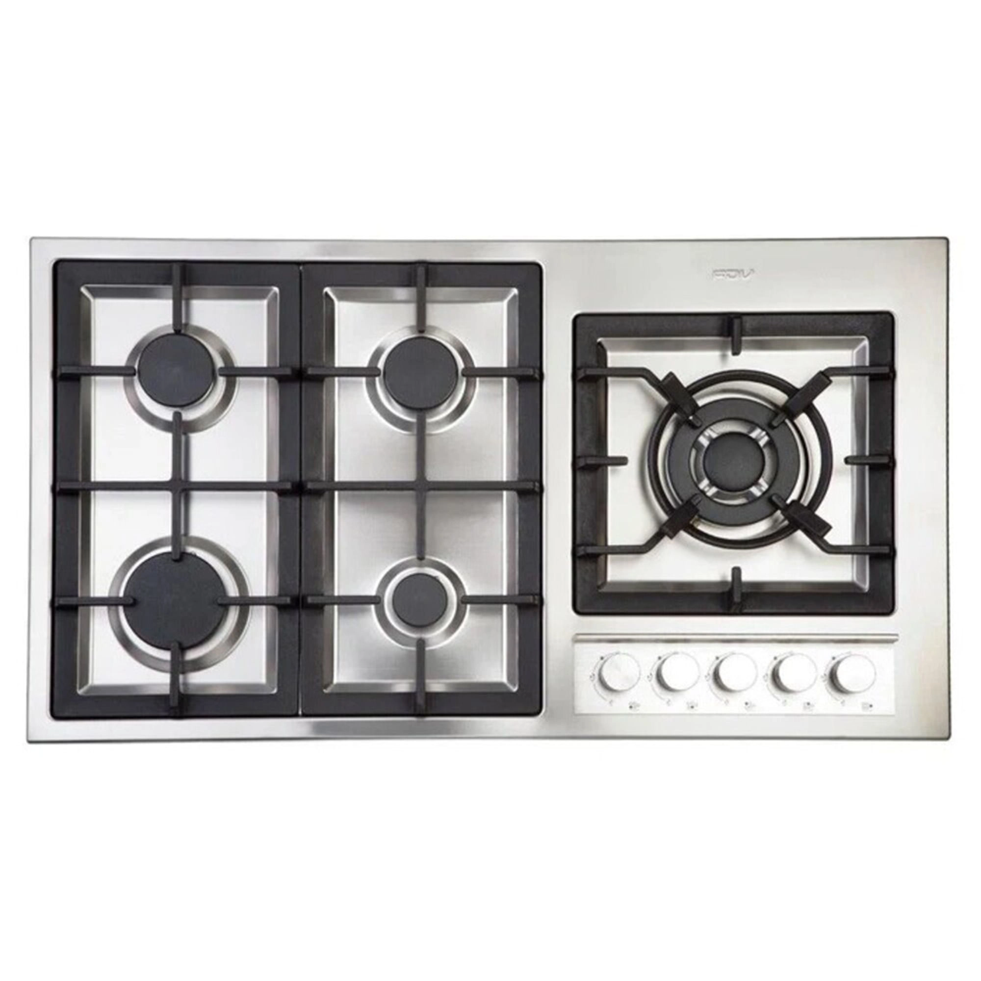 Encimera FDV Deluxe Elite Gas Nat Inox 90 cm