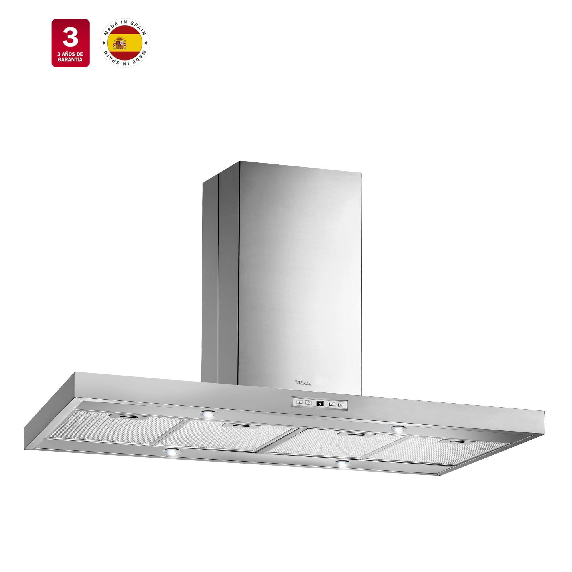 Campana Isla DH2-1285 Motor Ecopower 120 cm