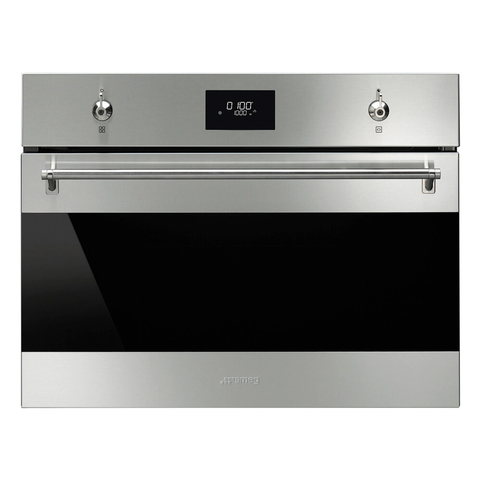 Horno Microondas Compacto Smeg Inox 60 Cm