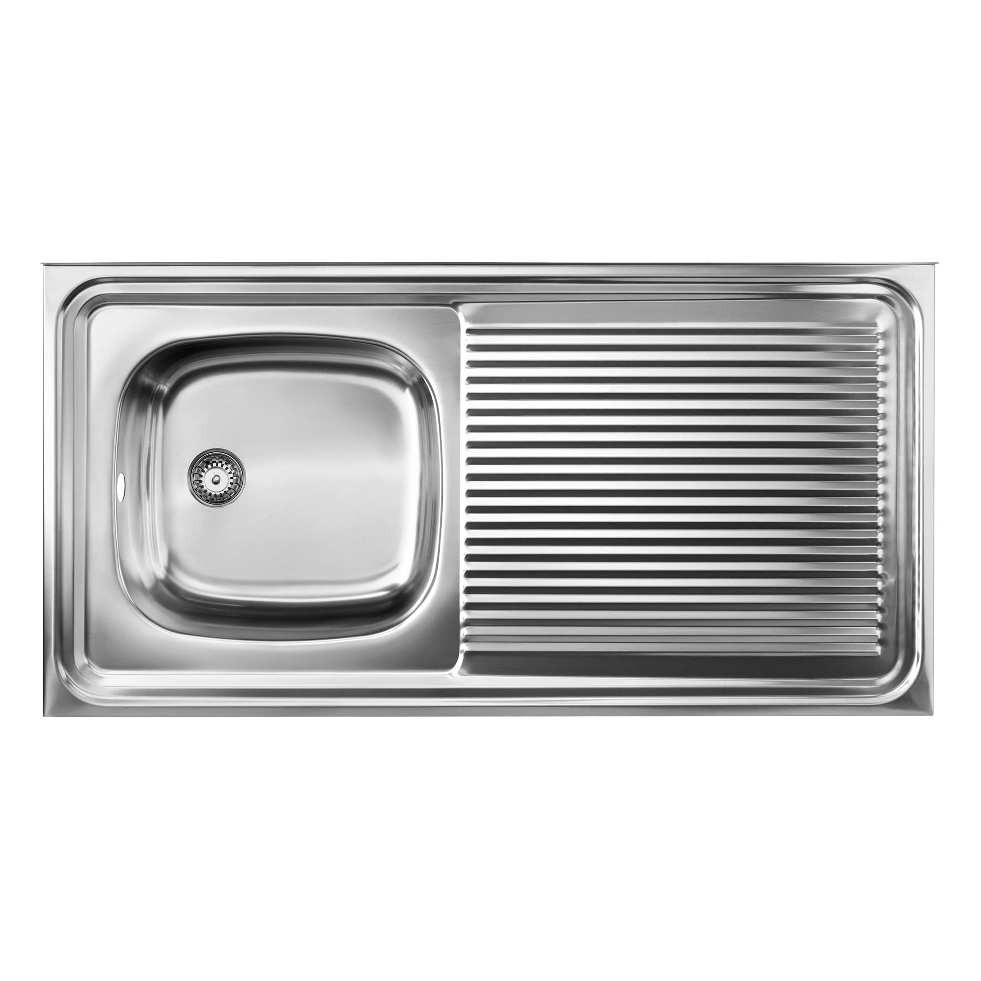Lavaplatos Teka 1 Cubeta Y Escurridor Acero Inoxidable 1000x510x150 mm