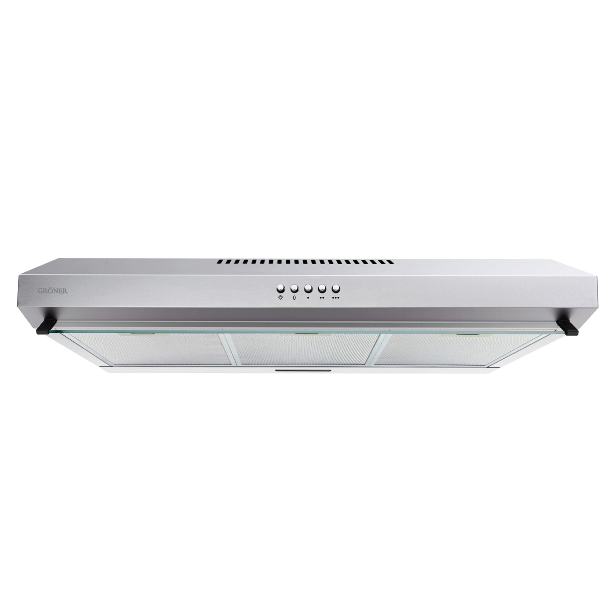 Campana Tradicional 90 cm Inoxidable QHD90