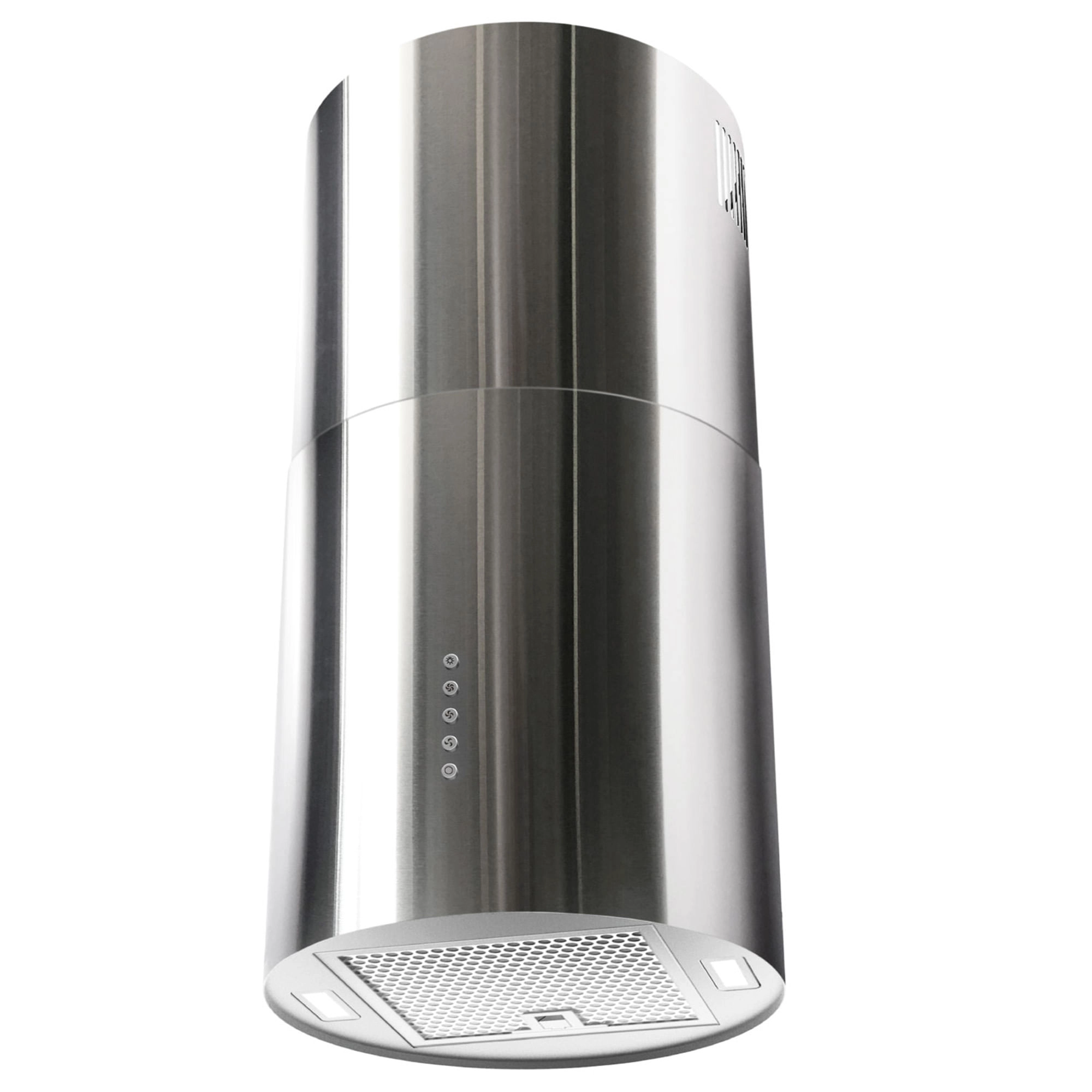 Campana Tubular Isla 35 cm Inoxidable QCIS35C