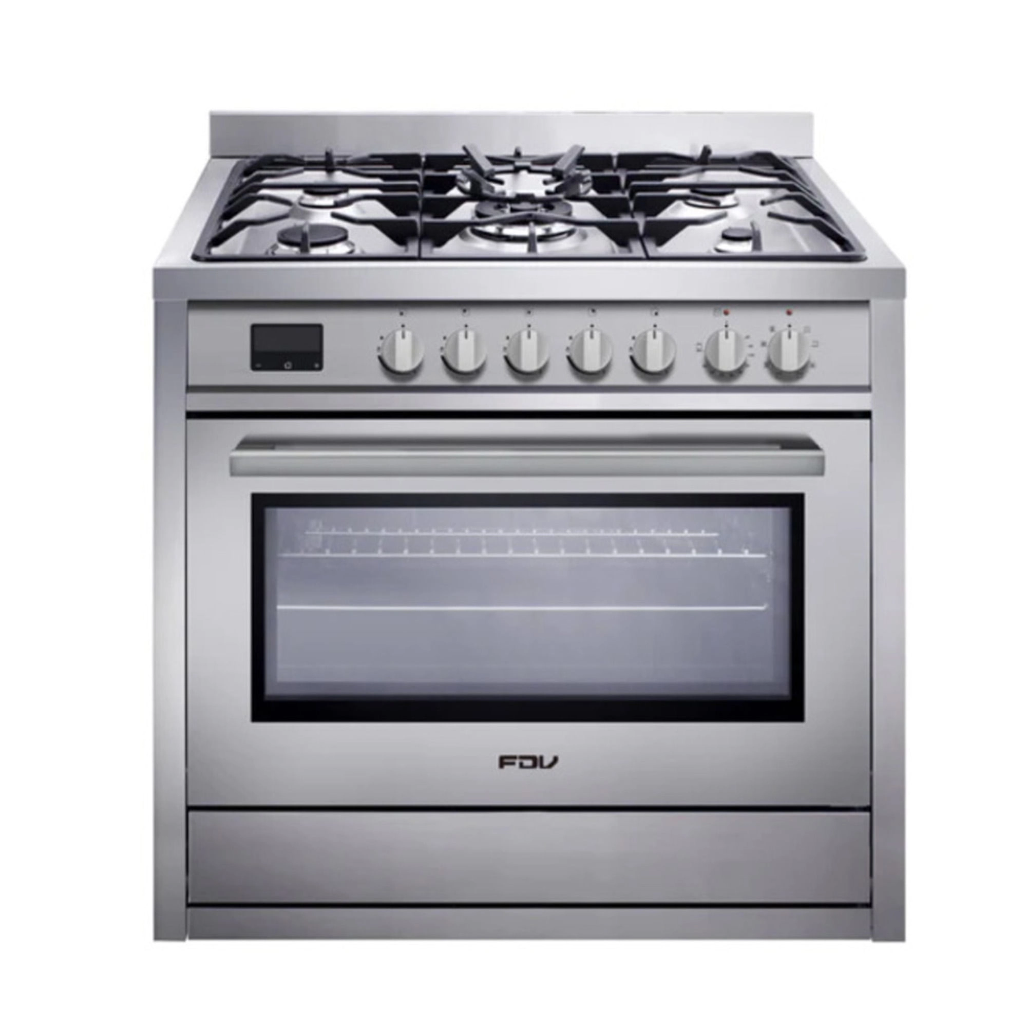 Cocina a Gas Natural Unique Fdv Inox 90 Cm