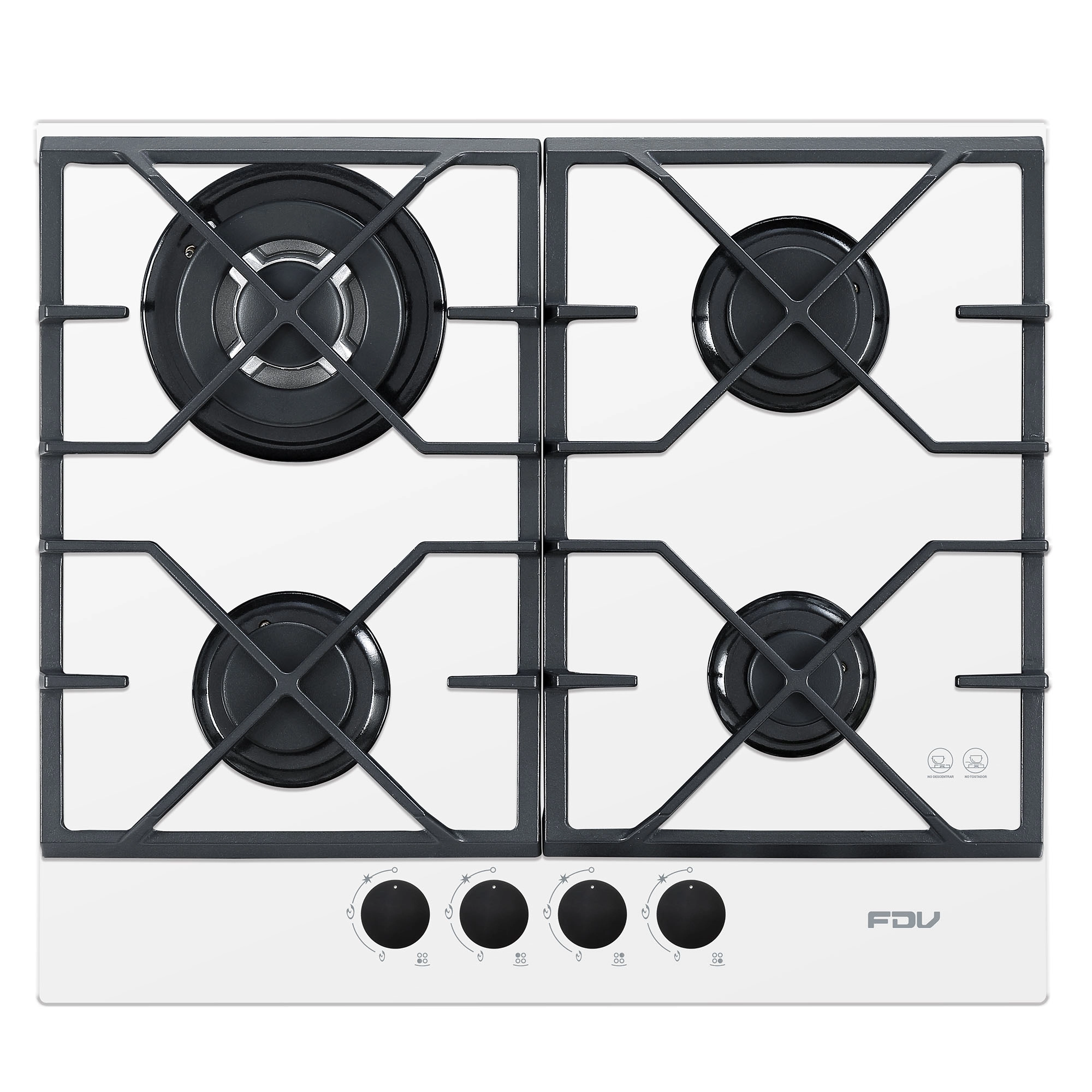 Encimera FDV Signature Gas But Blanco 60 cm