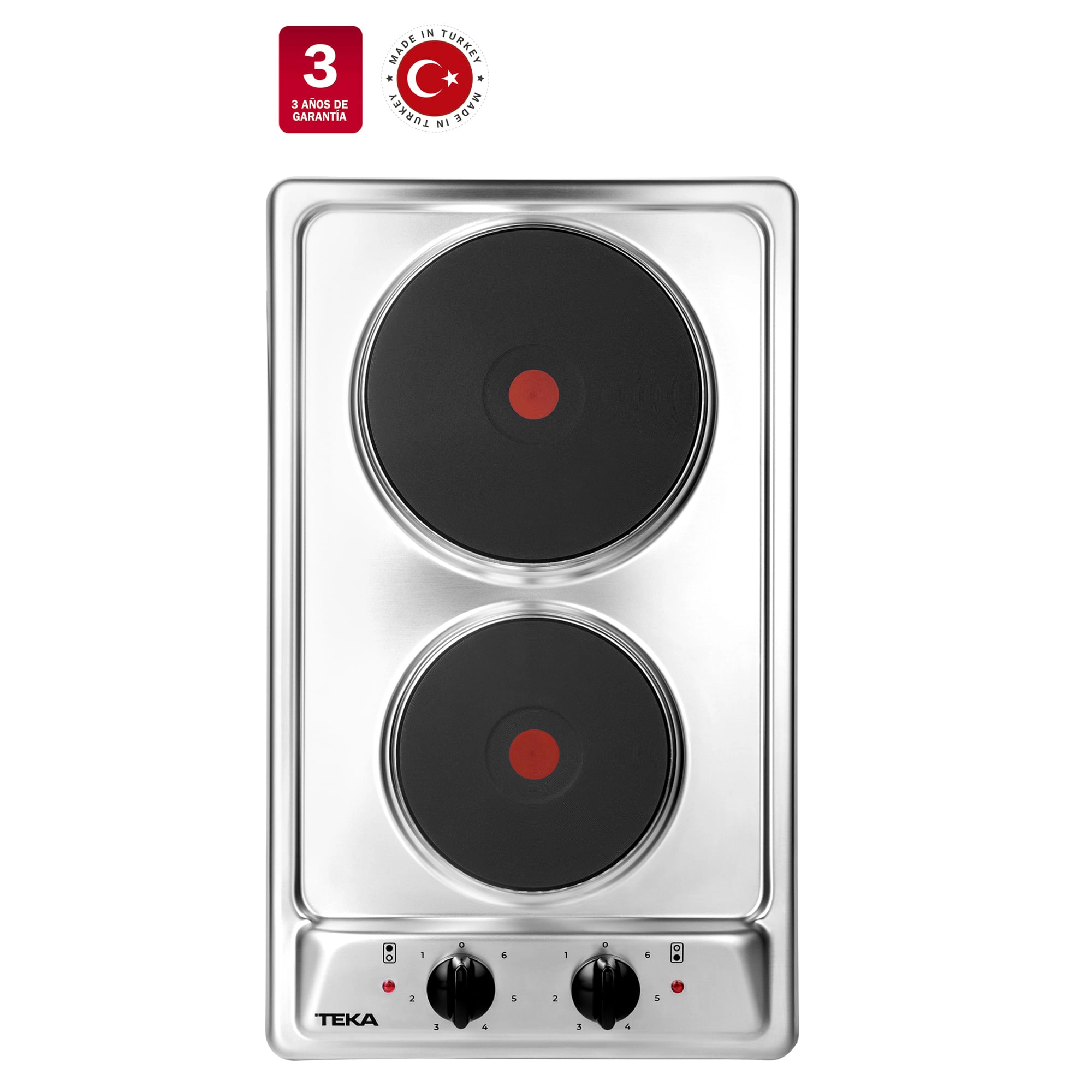 Encimera Eléctrica Inox EM/30 XLF IX 2P