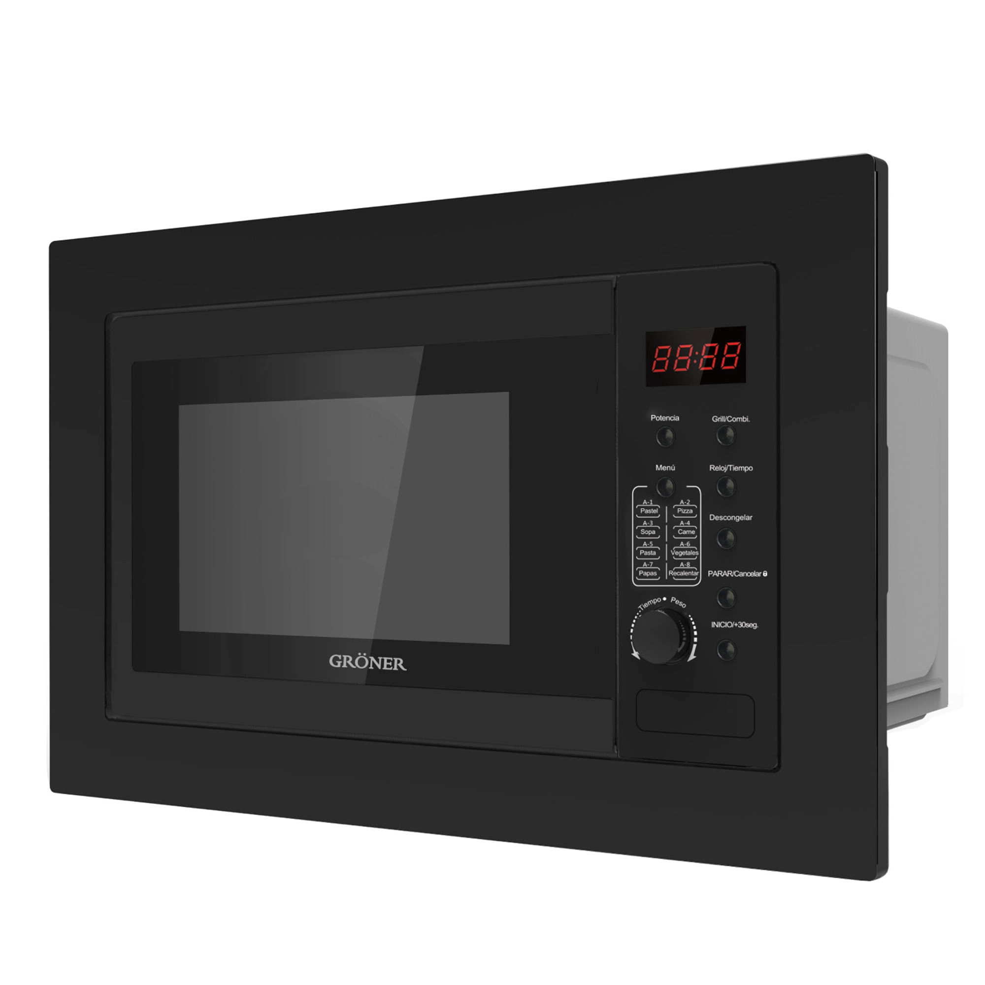 Microondas Empotrado QM25BP Black 25 L