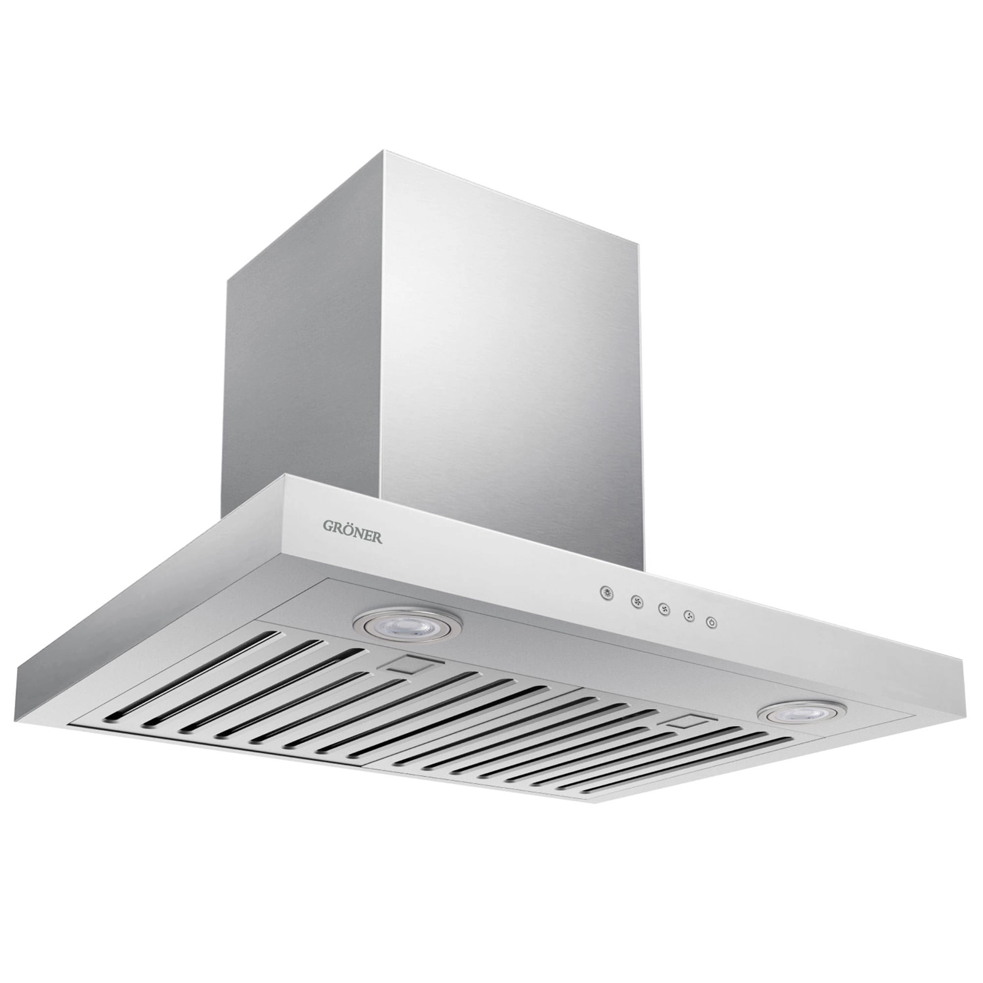 Campana Decorativa 60 cm Inoxidable QCH60ST
