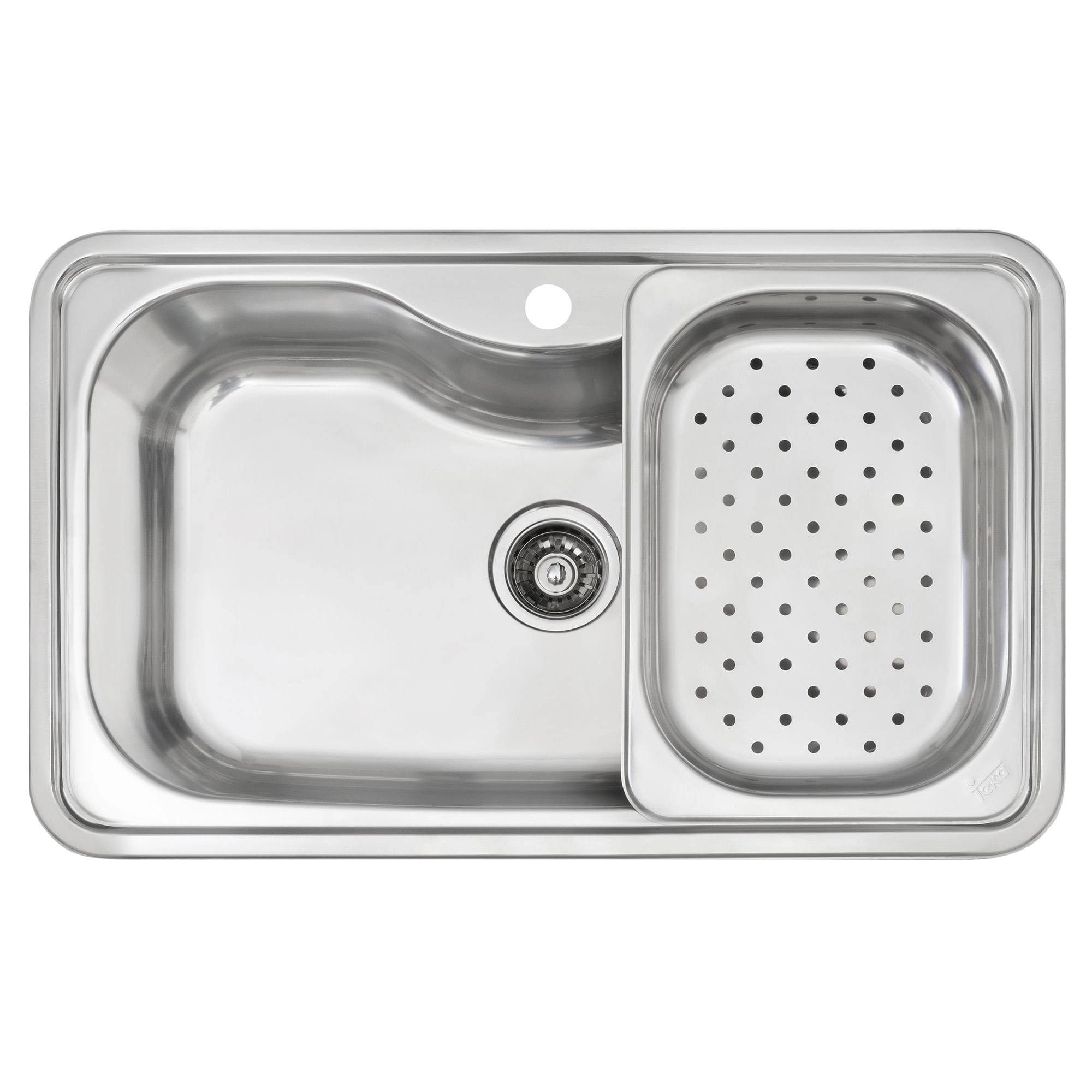 Lavaplatos Bahia 1 Cubeta Acero 800x500x215 mm
