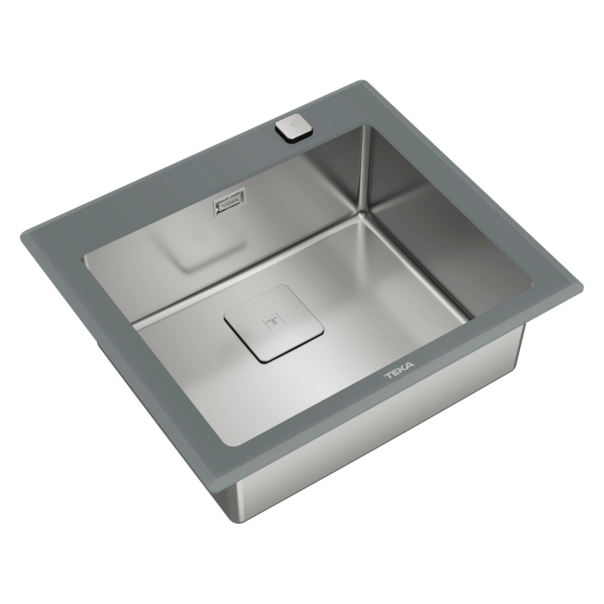 Lavaplatos Diamond RS15 1 Cubeta Acero Inoxidable 304 600x520x200 mm