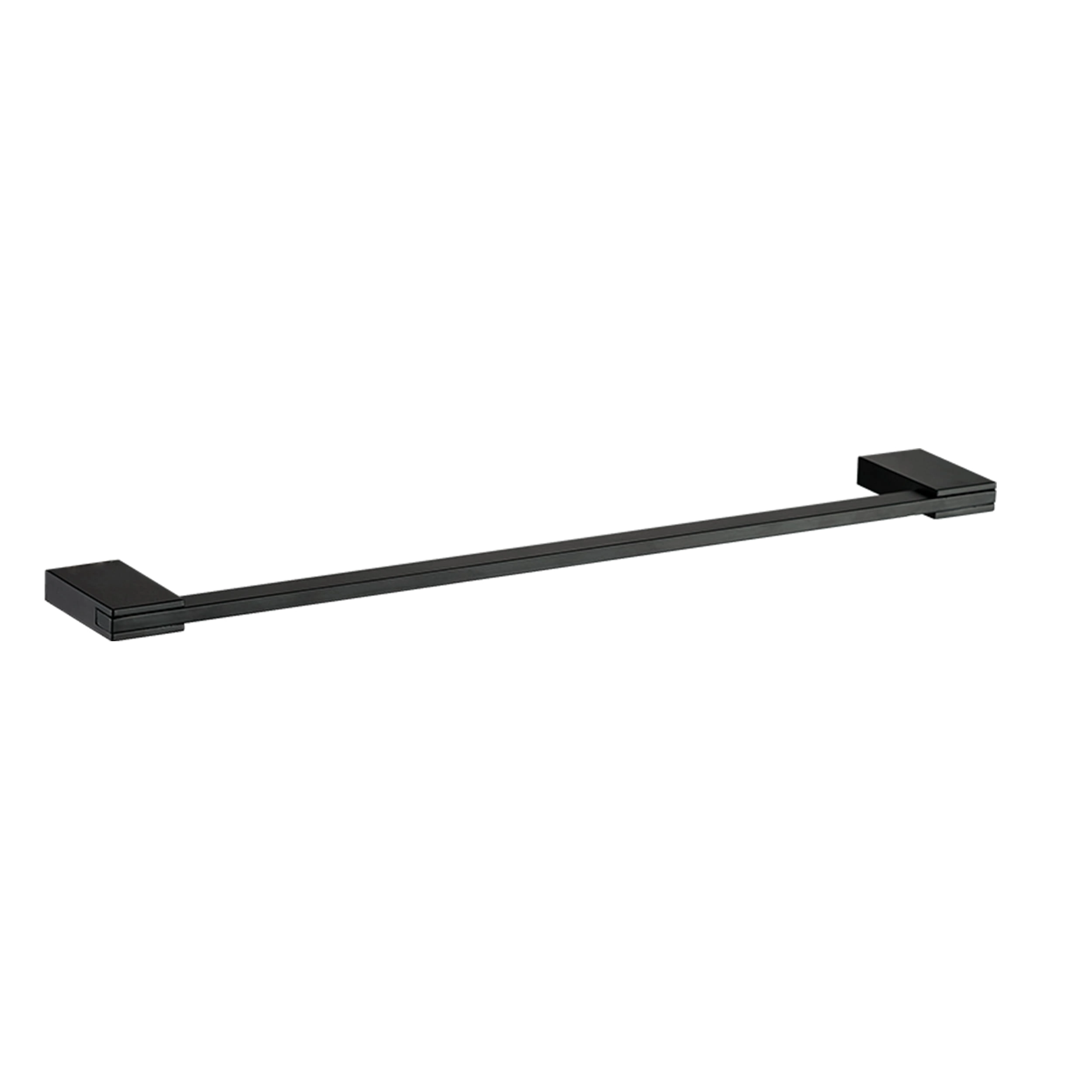 Toallero Asis de Barra Acero Inoxidable 304 Negro 45x6.5x5 cm