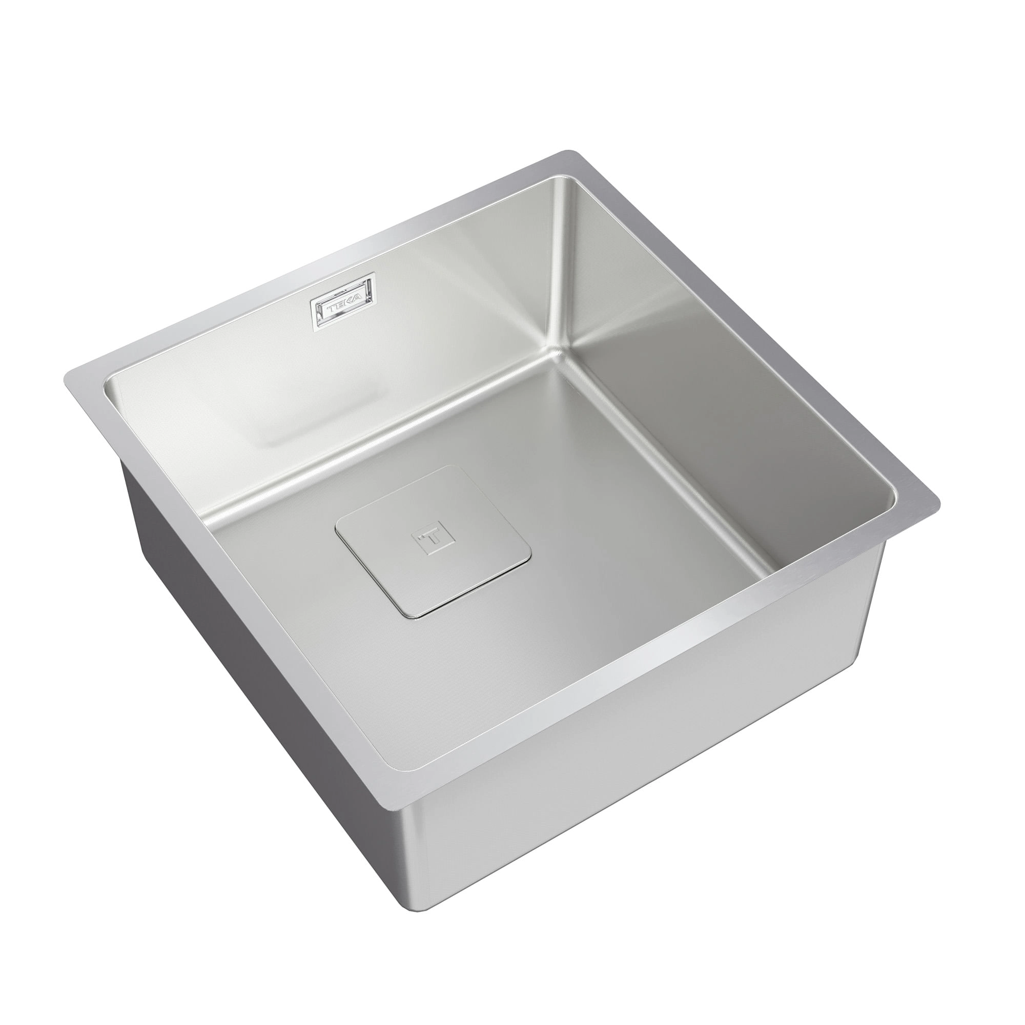 Lavaplatos Pureclean 1 Cubeta Acero Inoxidable 440x440x200 mm