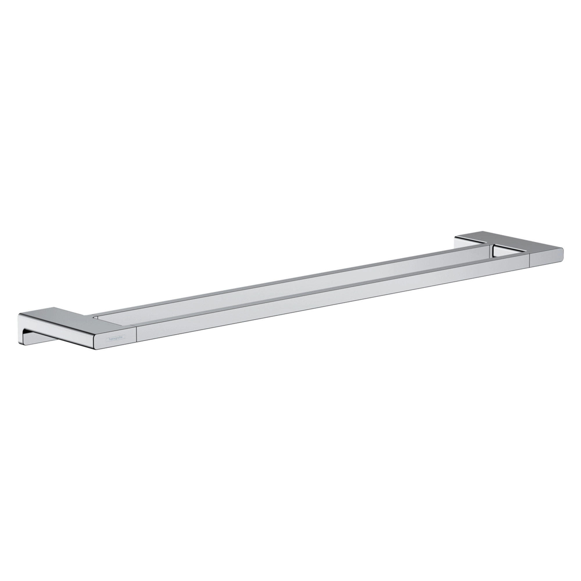 Toallero Addstoris de Barra Doble Metal Cromado 64.8x12.4x3.2 cm