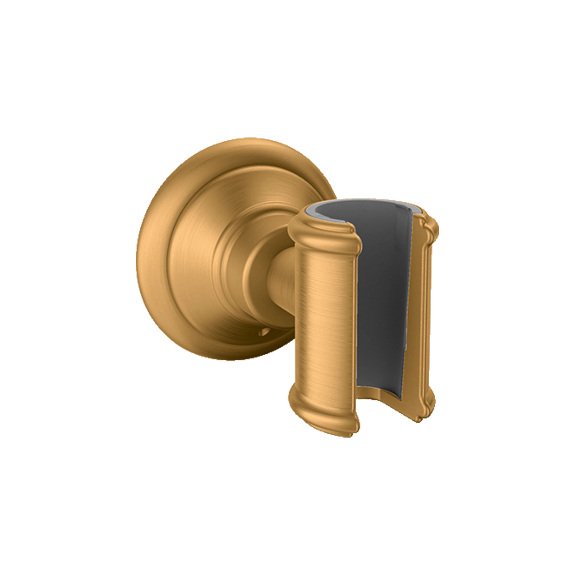 Set Soporte Ducha Montreux Brushed Gold Optic
