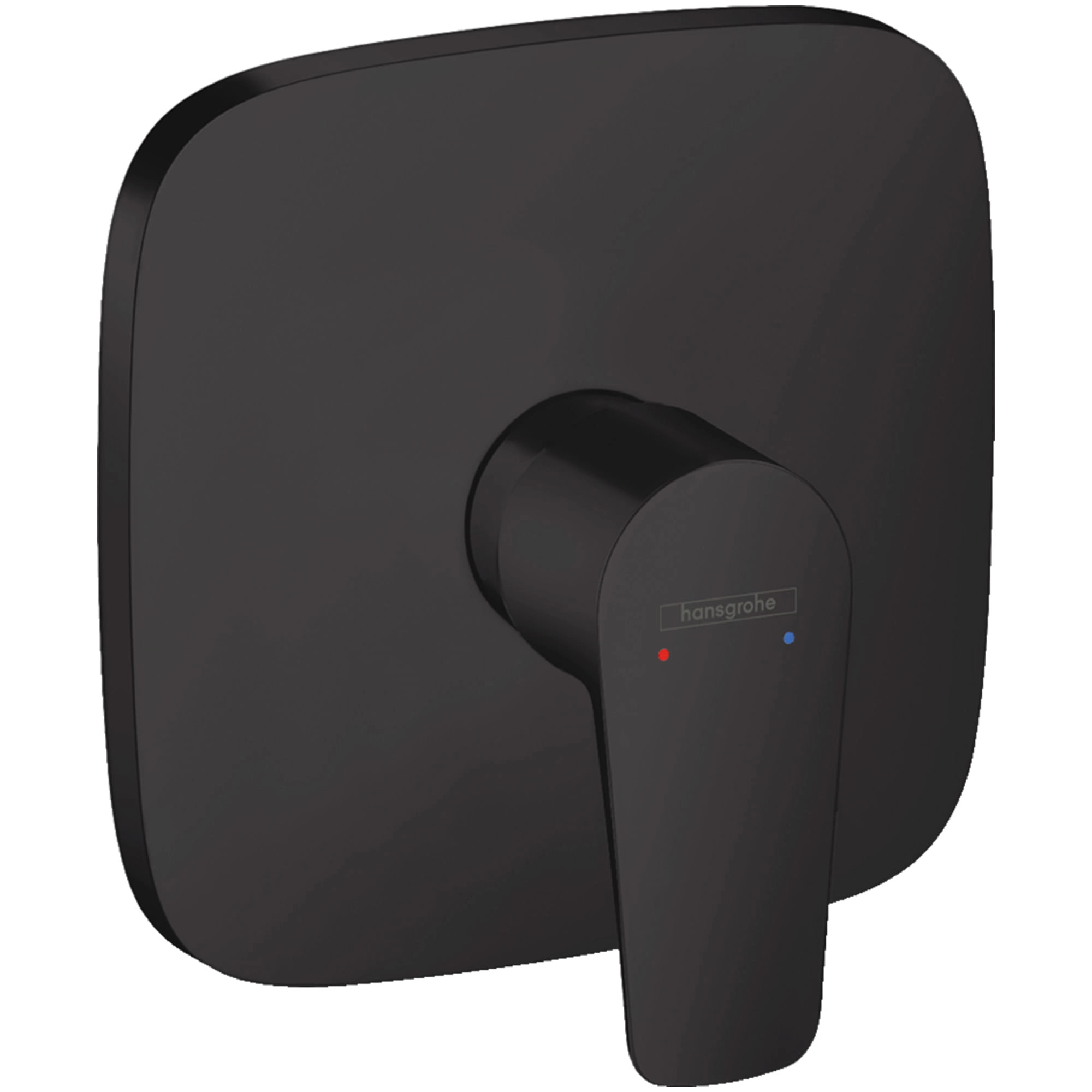 Embellecedor Ducha Talis E Empotrado 1 Via 71765670 Negro Mate