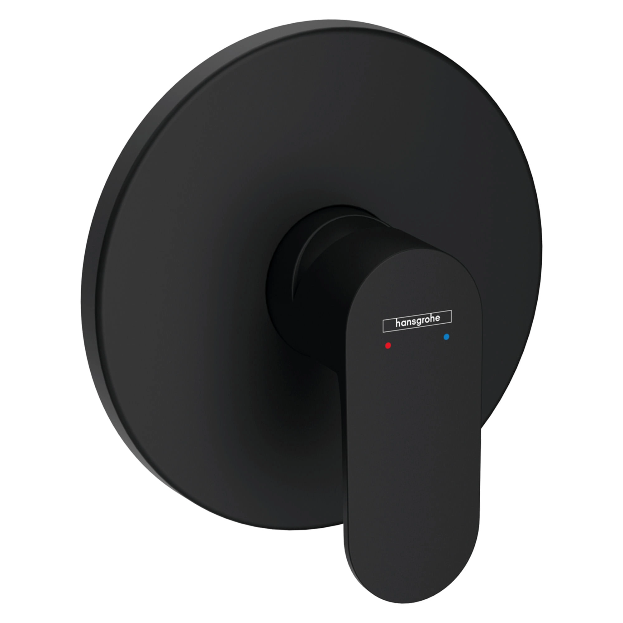 Embellecedor Ducha Rebris S Empotrado 1 Via 72667670 Negro Mate