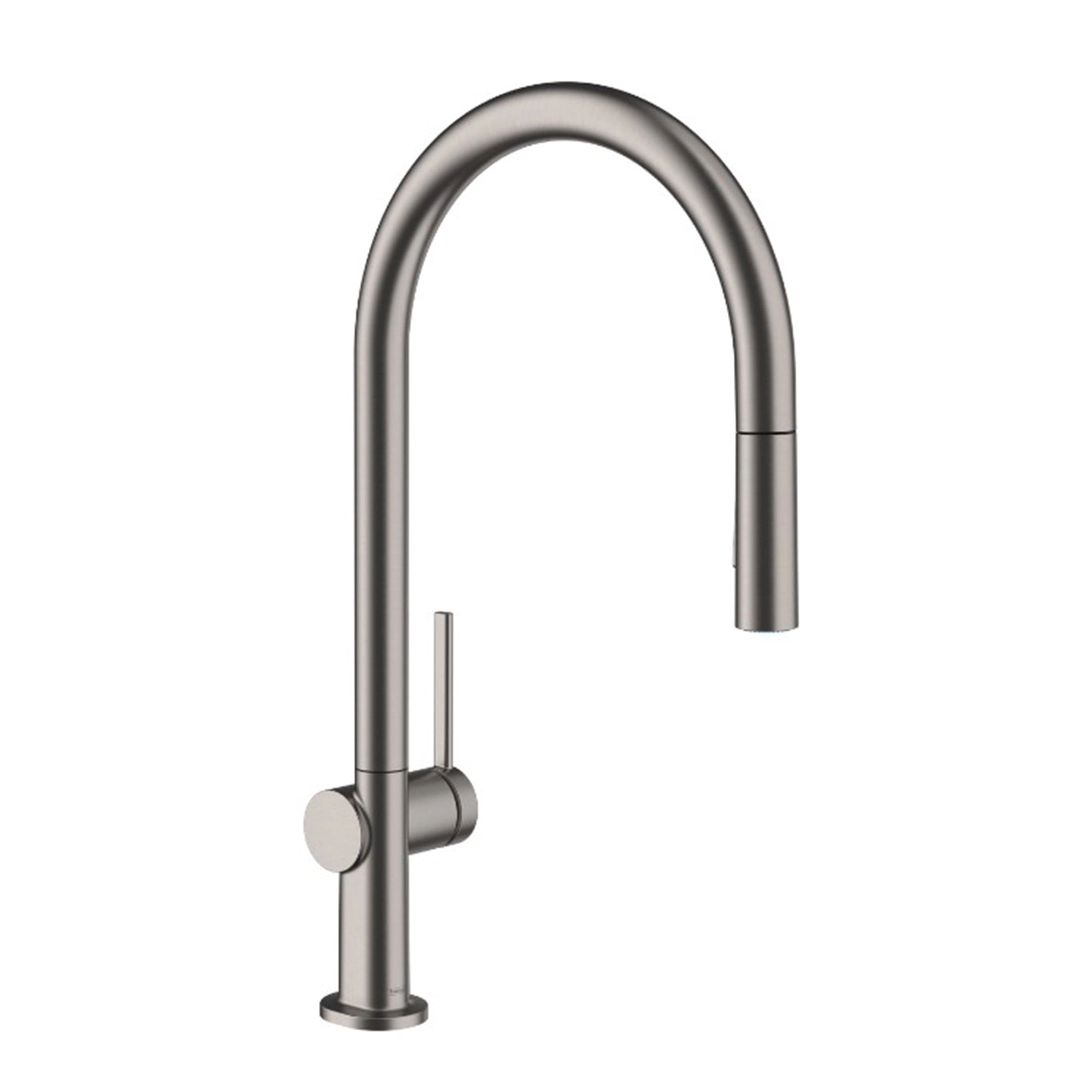 Grifería Cocina Talis M54 Caño Extraíble 2 Jet 72800340 Brushed Black Chrome