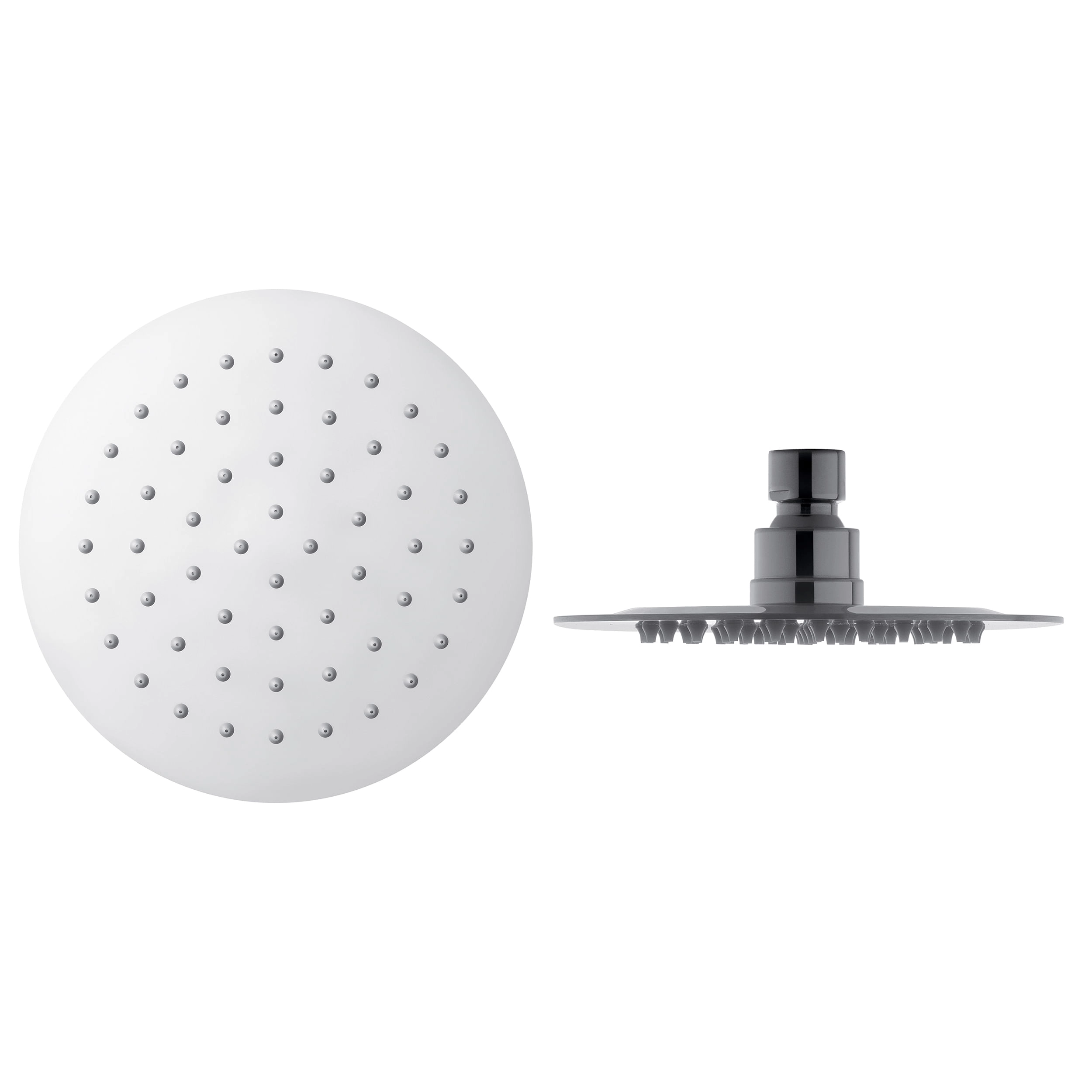Grifería Ducha Fija Extra Fija sin Brazo Cromado 200 mm