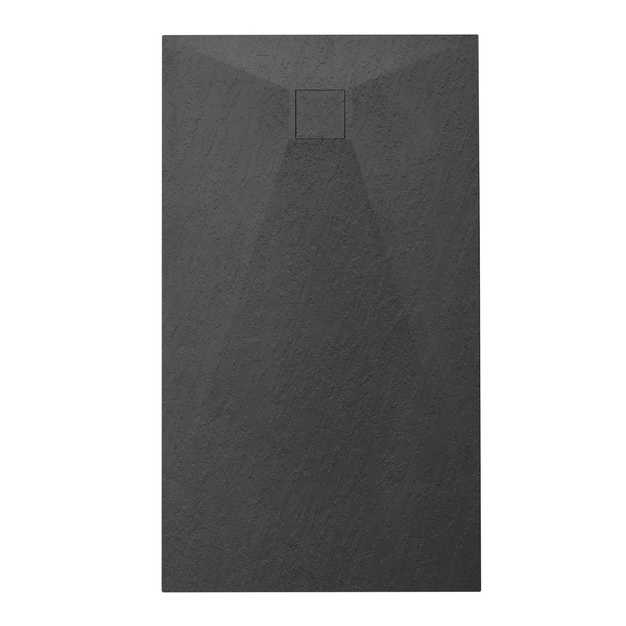 Receptáculo Slim Antideslizante Negro 1400x800 mm