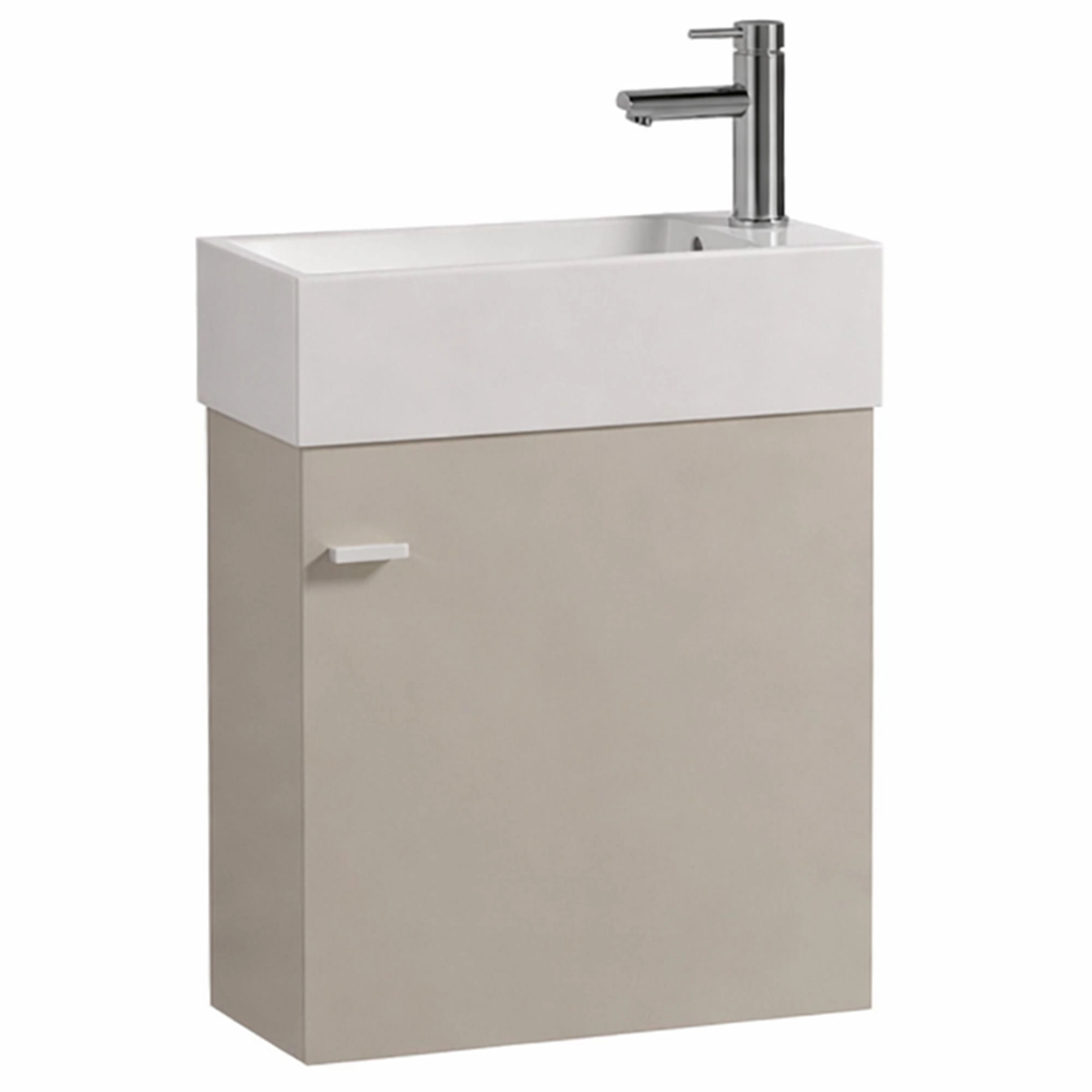 Mueble de Baño Filadelfia con Lavamanos 500x250x640 mm 1 Puerta Beige
