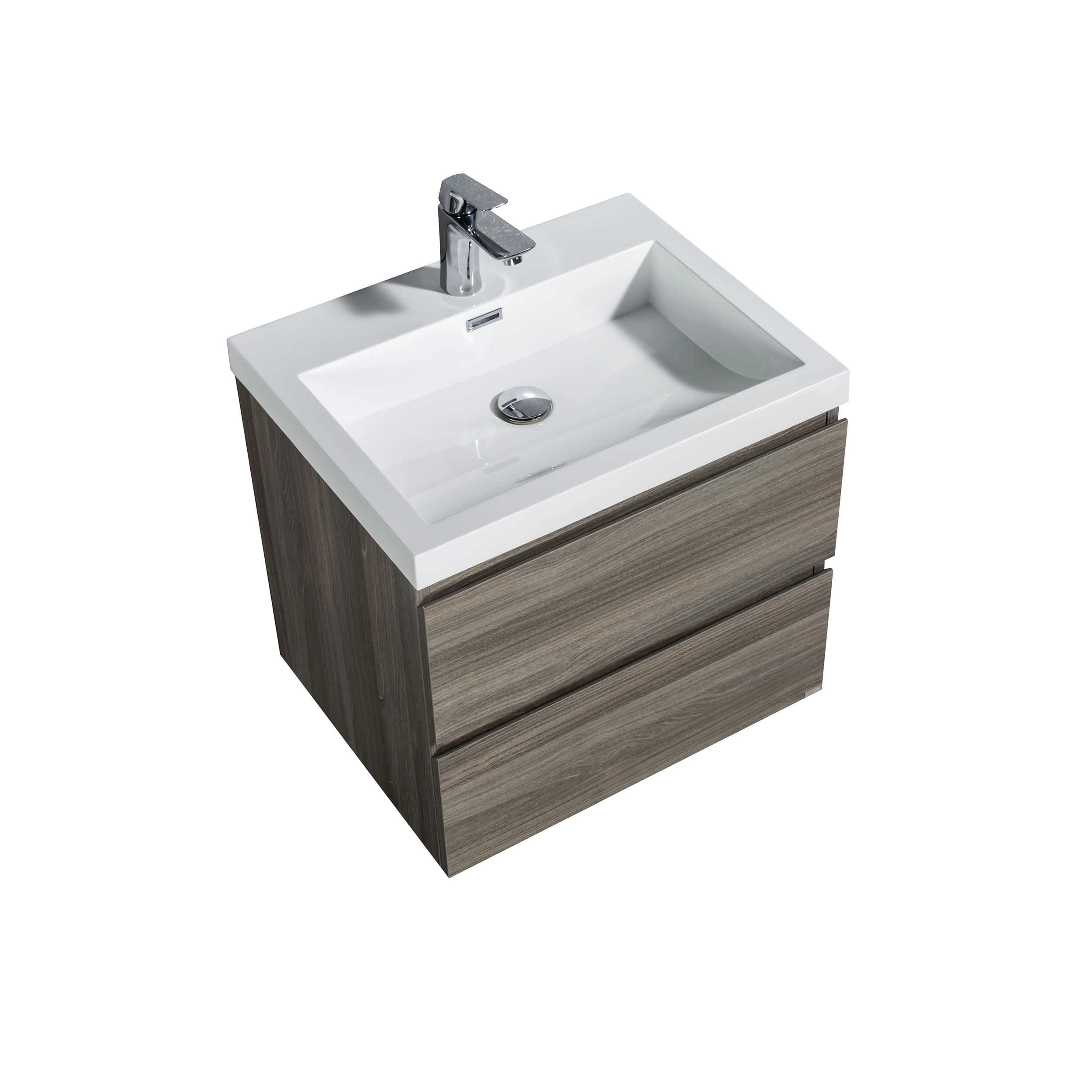 Mueble de Baño City con Lavamanos 600x550x480 mm Maple Grey