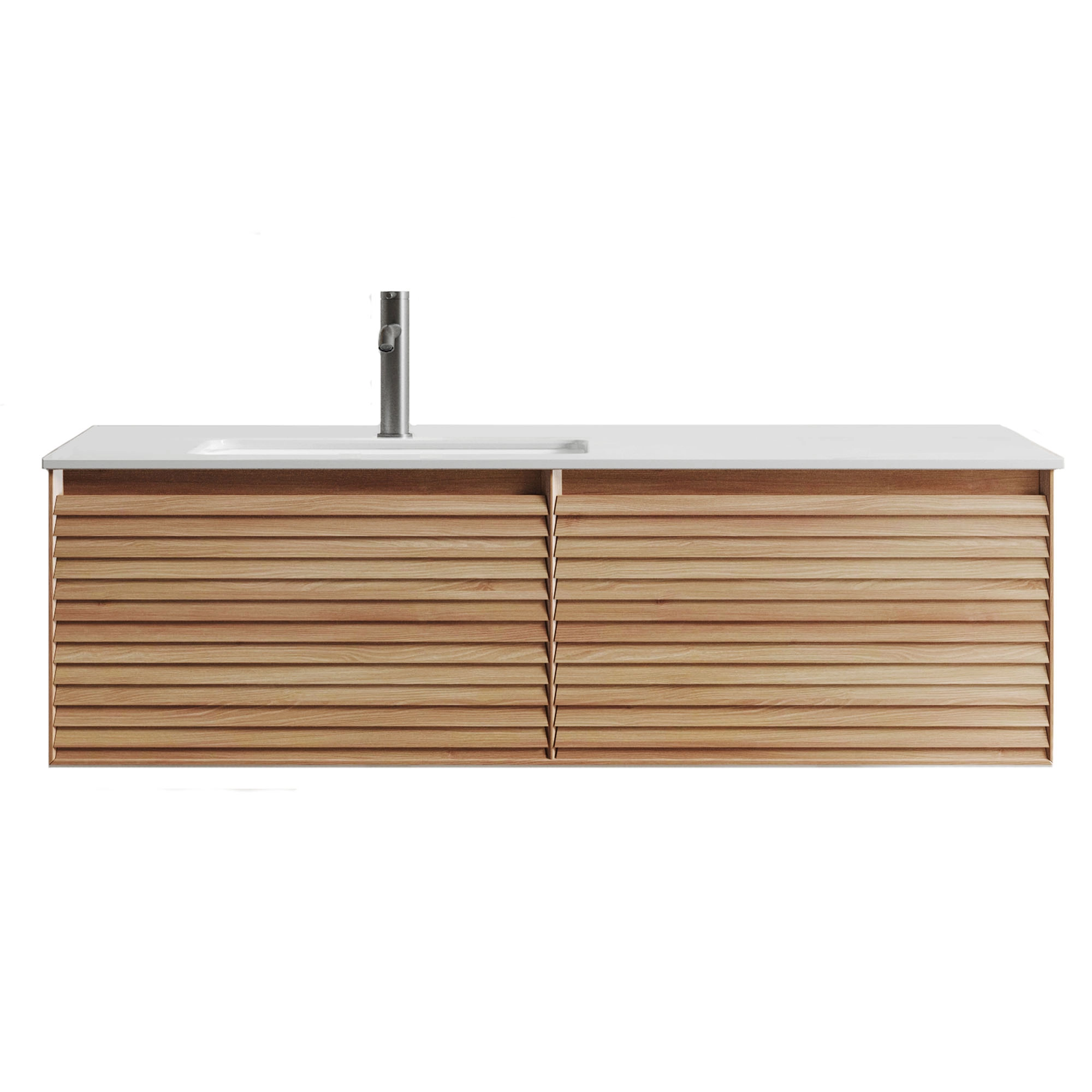 Mueble de Baño Soho con Lavamanos 1200x362x500 mm 1 Cajón Natural Ash