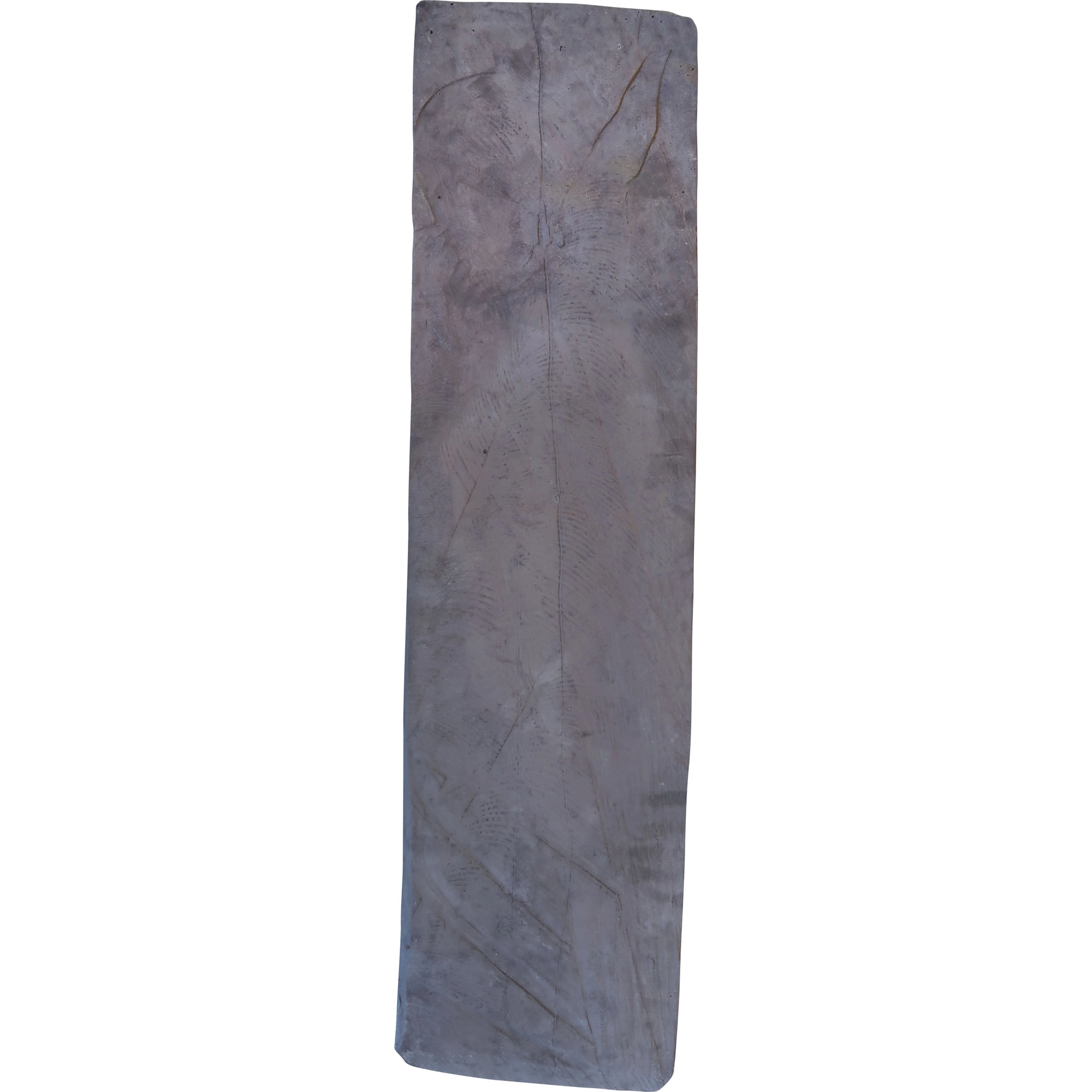 Concreto Arquitectonico Durmiente Madera Café Rustica Irregular 22x100