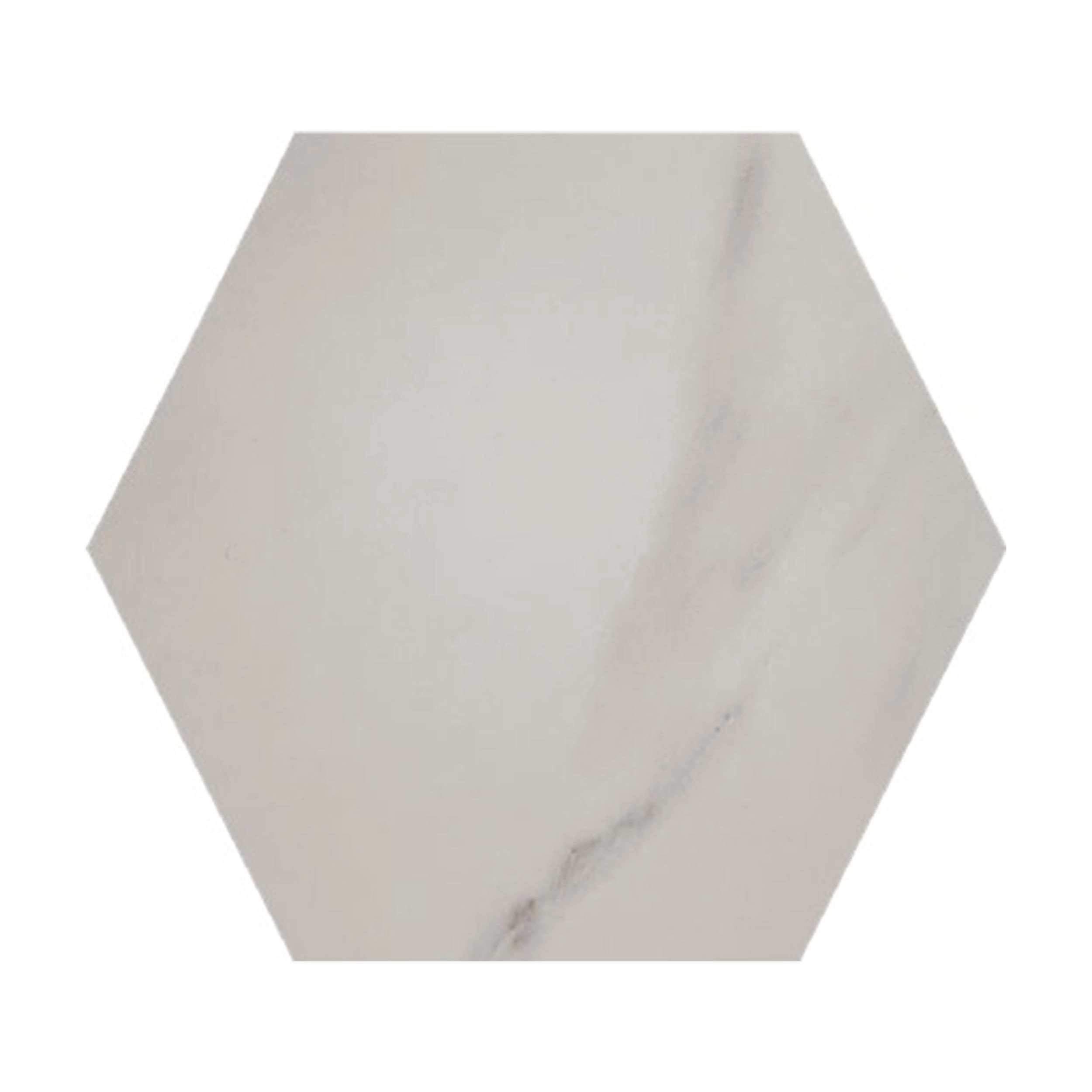 Gres Porcelánico Hexagon Calacatta Mate 20x23 cm