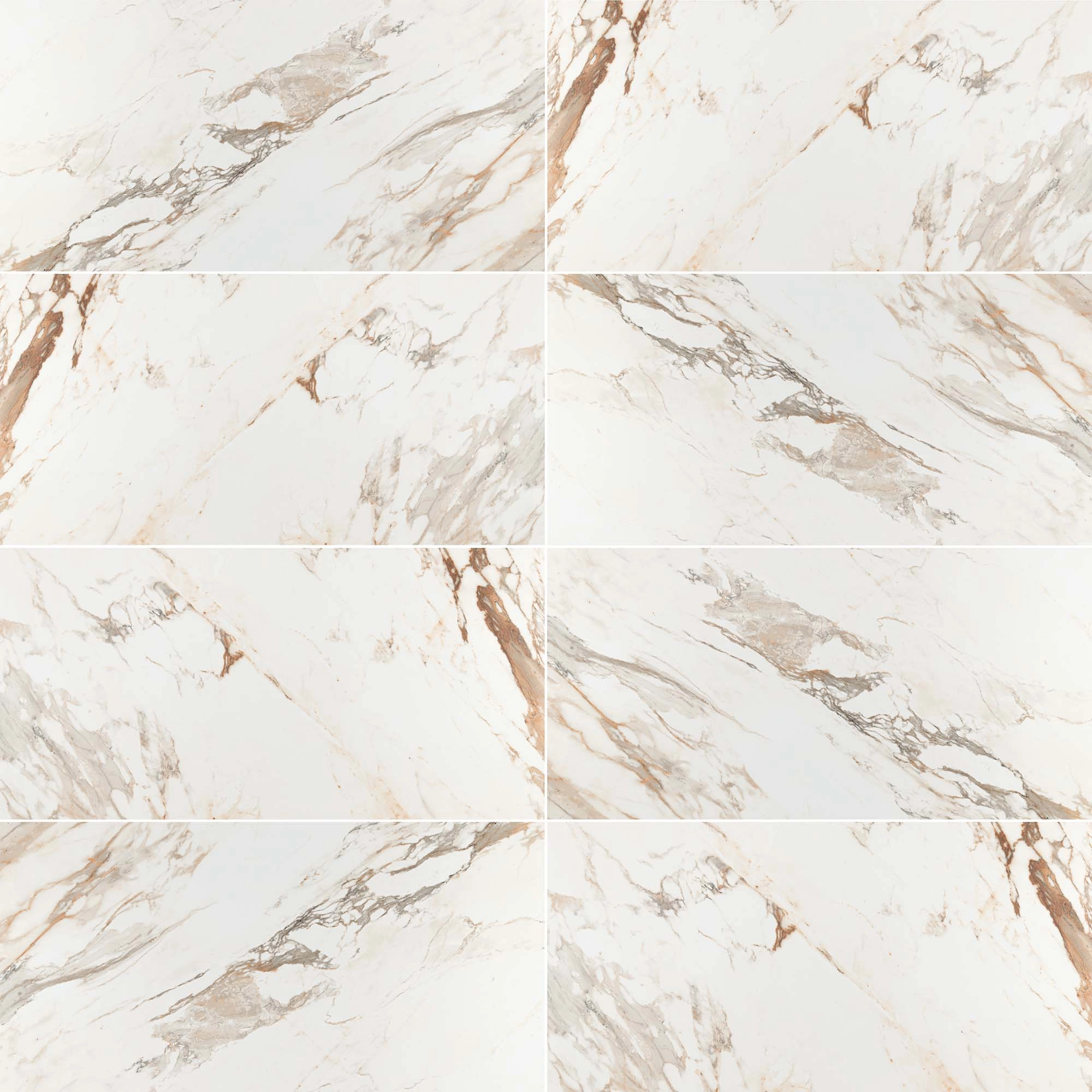 Porcelanato Golden Calacatta Silk Mate 60x120 cm
