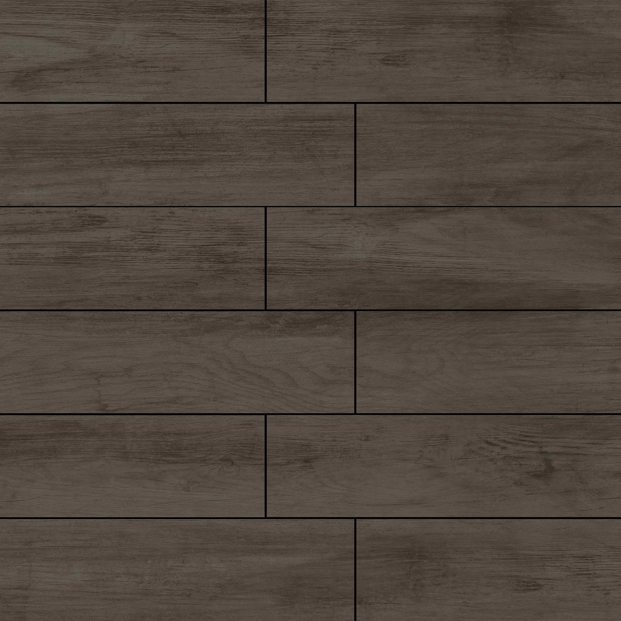 Gres Porcelanico Cairo Black Mate 15x60 cm