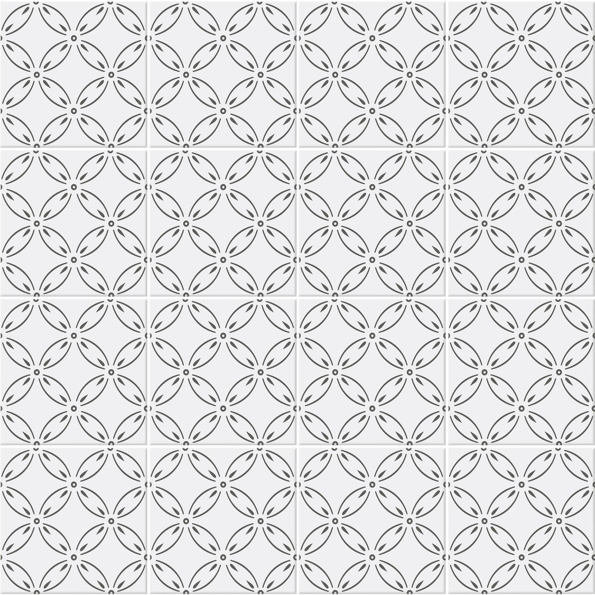 Cerámica Dolcevita Petali Blanco Mate 20x20 cm