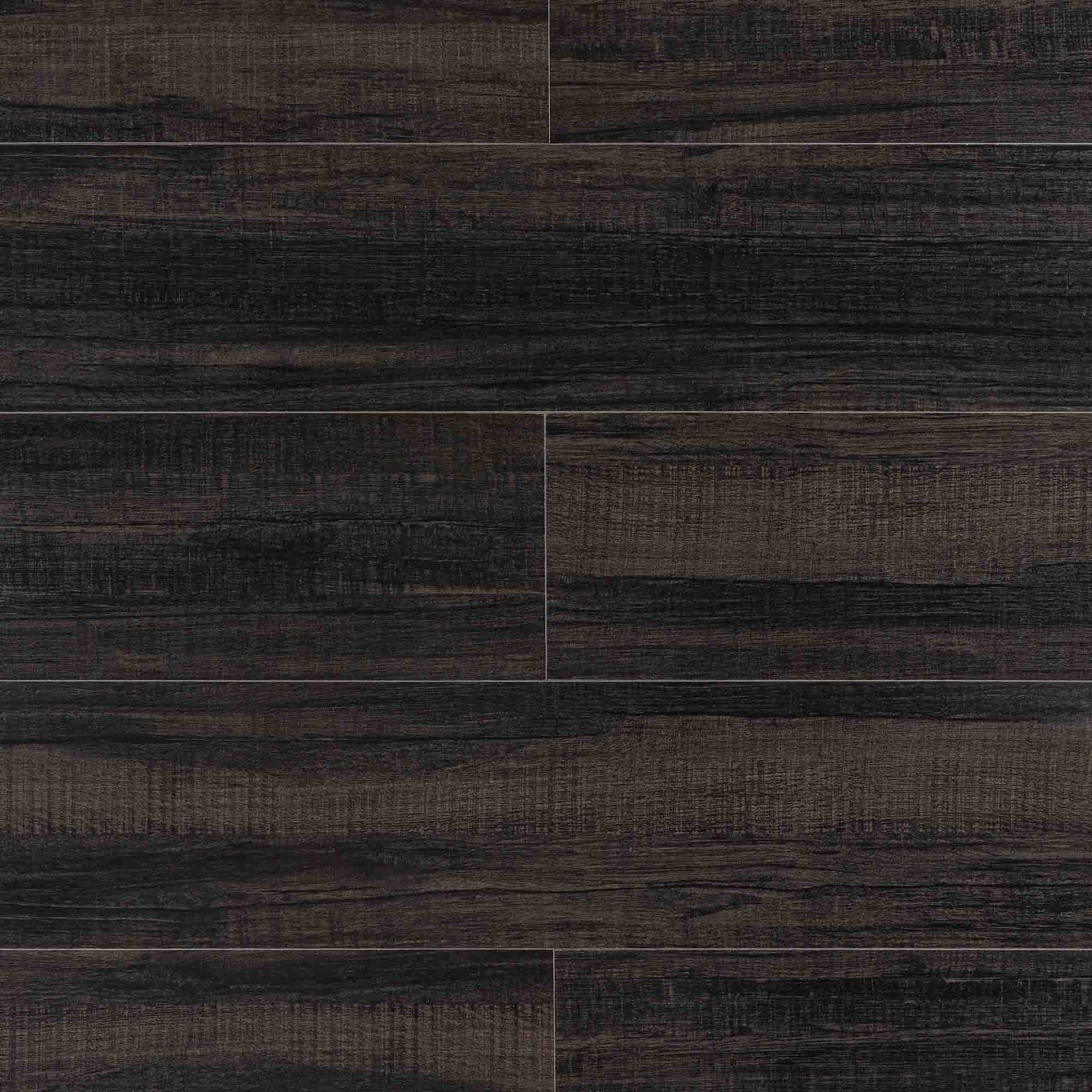 Gres Porcelánico Dakar Black Mate 15x60 cm