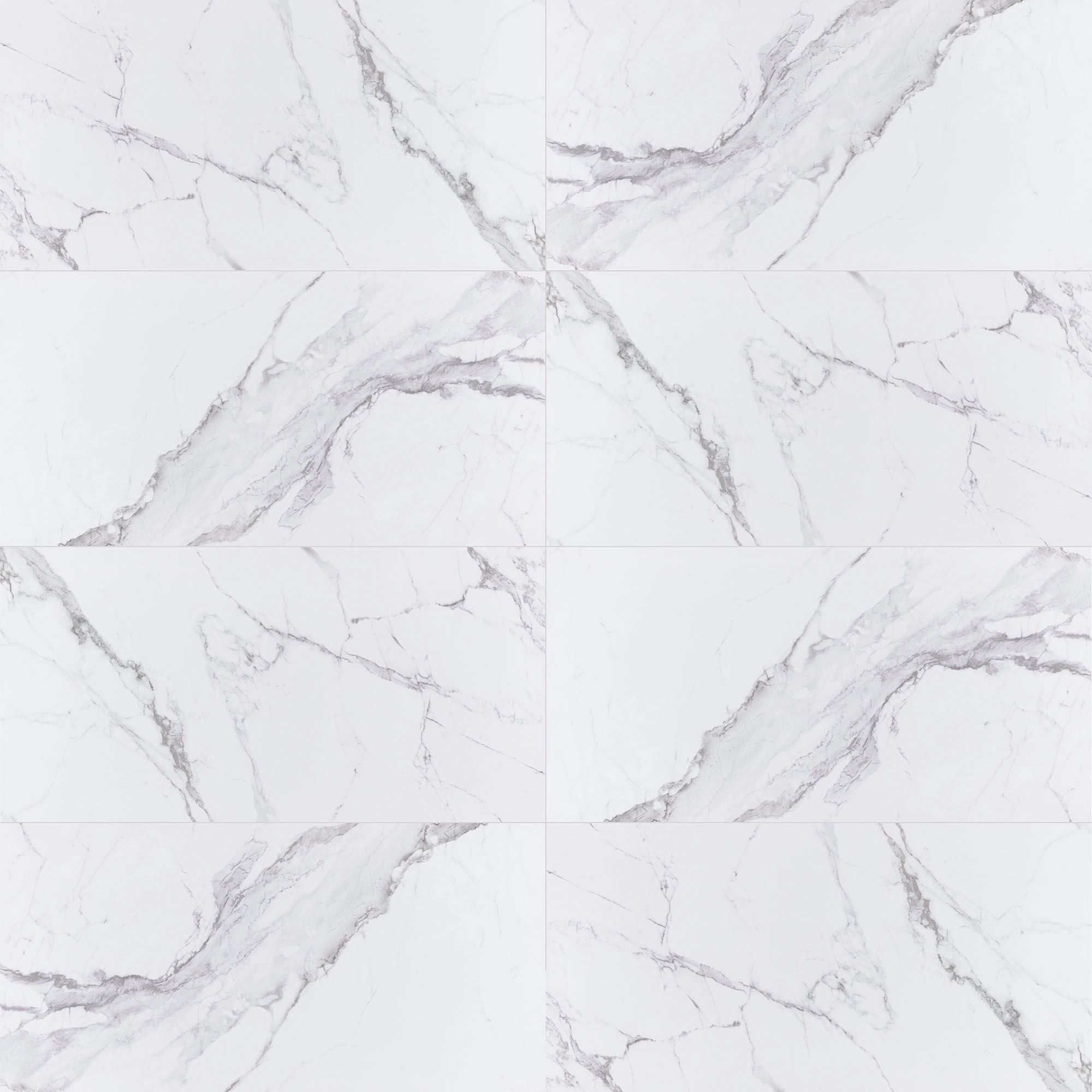 Porcelanato Statuario Plus Silk Mate 60x120 cm