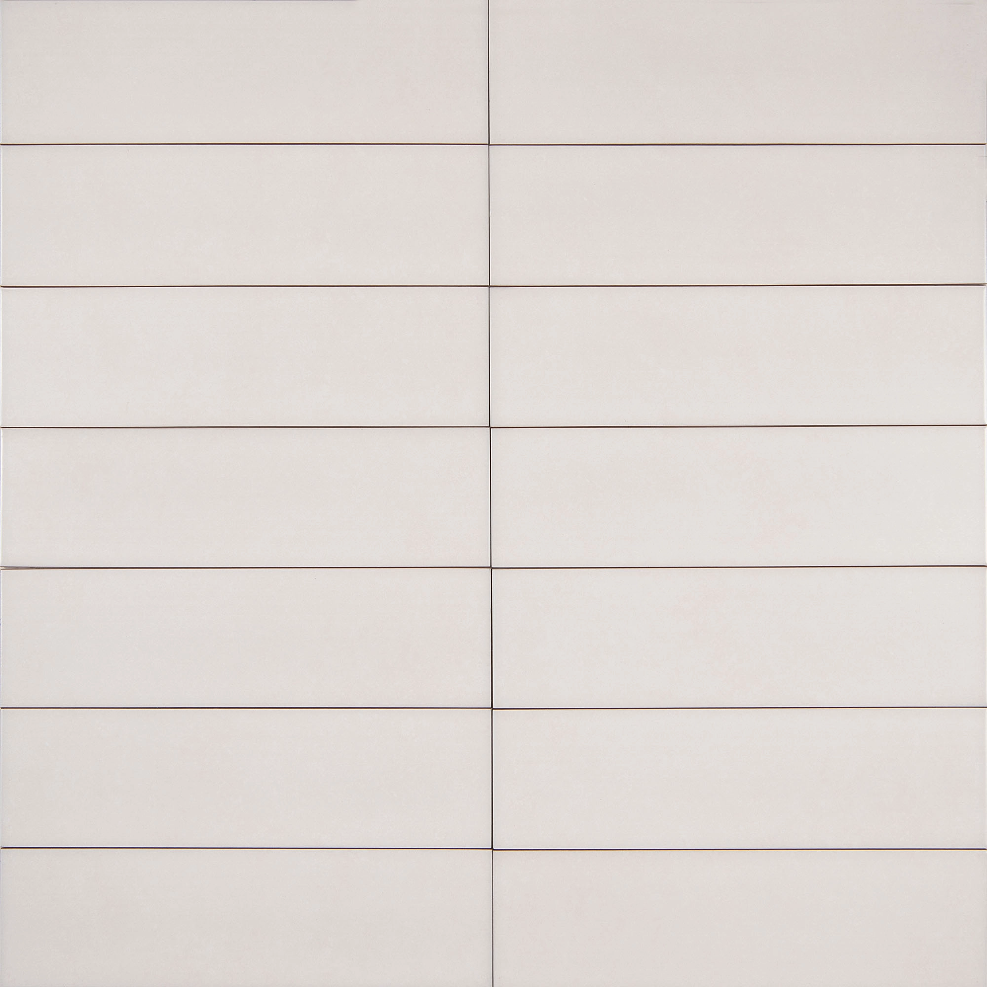 Cerámica Napoli White Mate 15x60 cm
