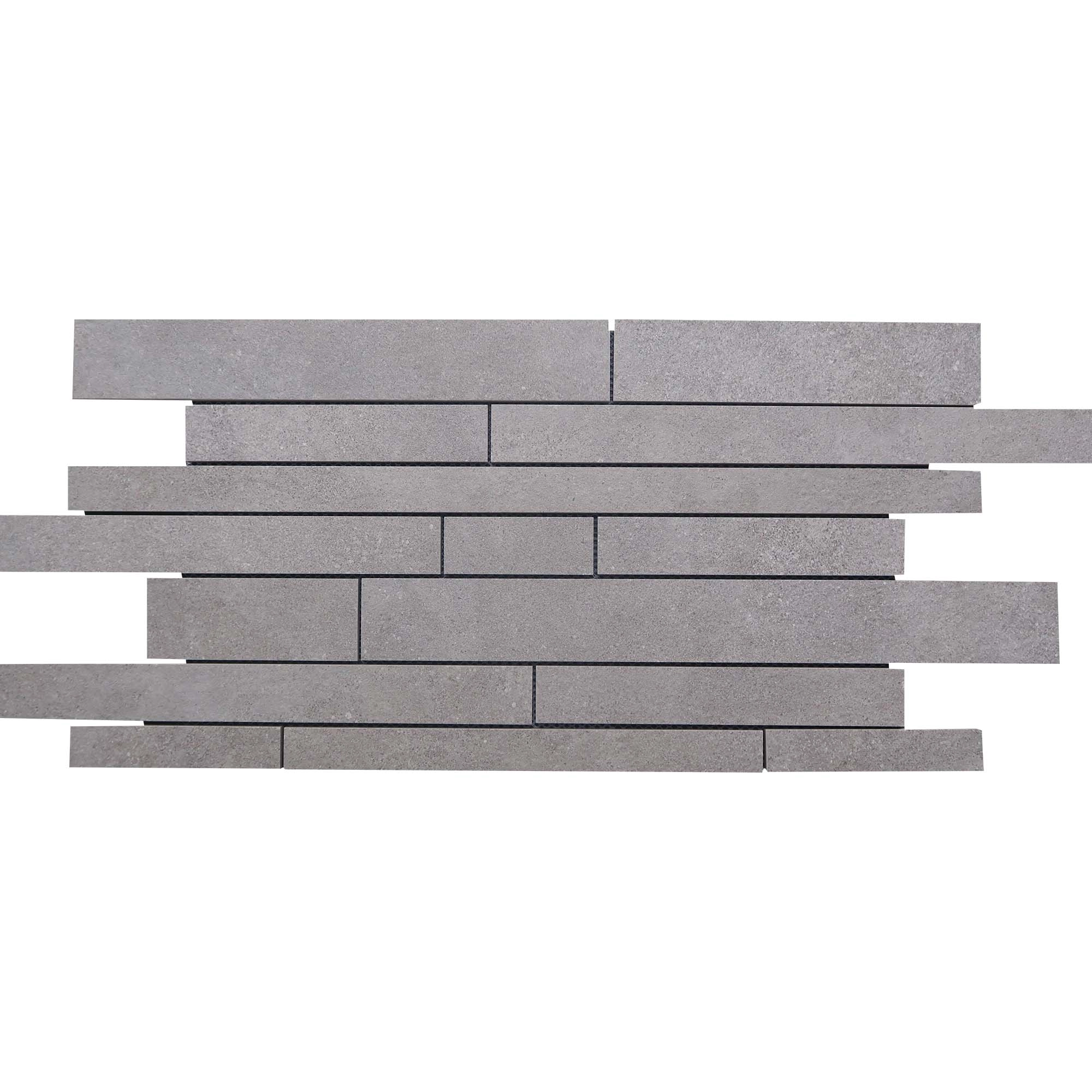 Porcelanato Mosaico Magnet Silver Mate Antideslizante 30x60 cm