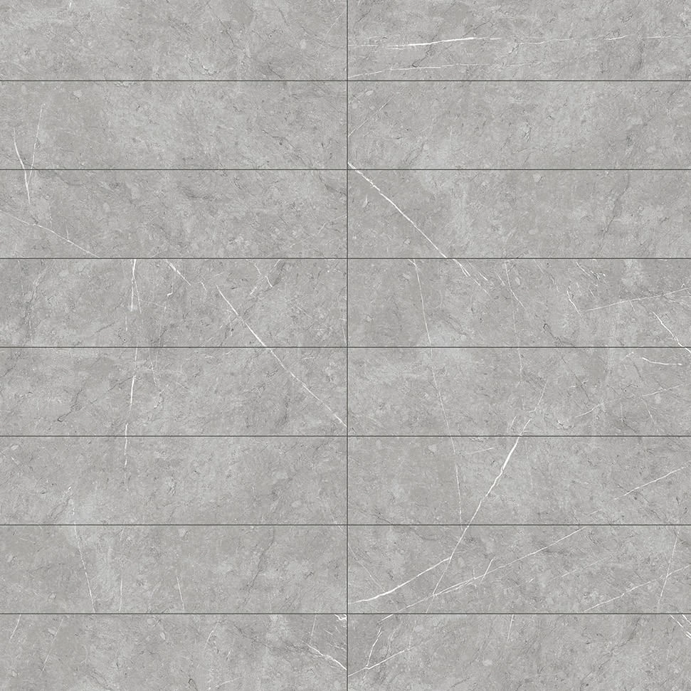 Porcelanato Prestige Light Grey Pulido 15x60 cm