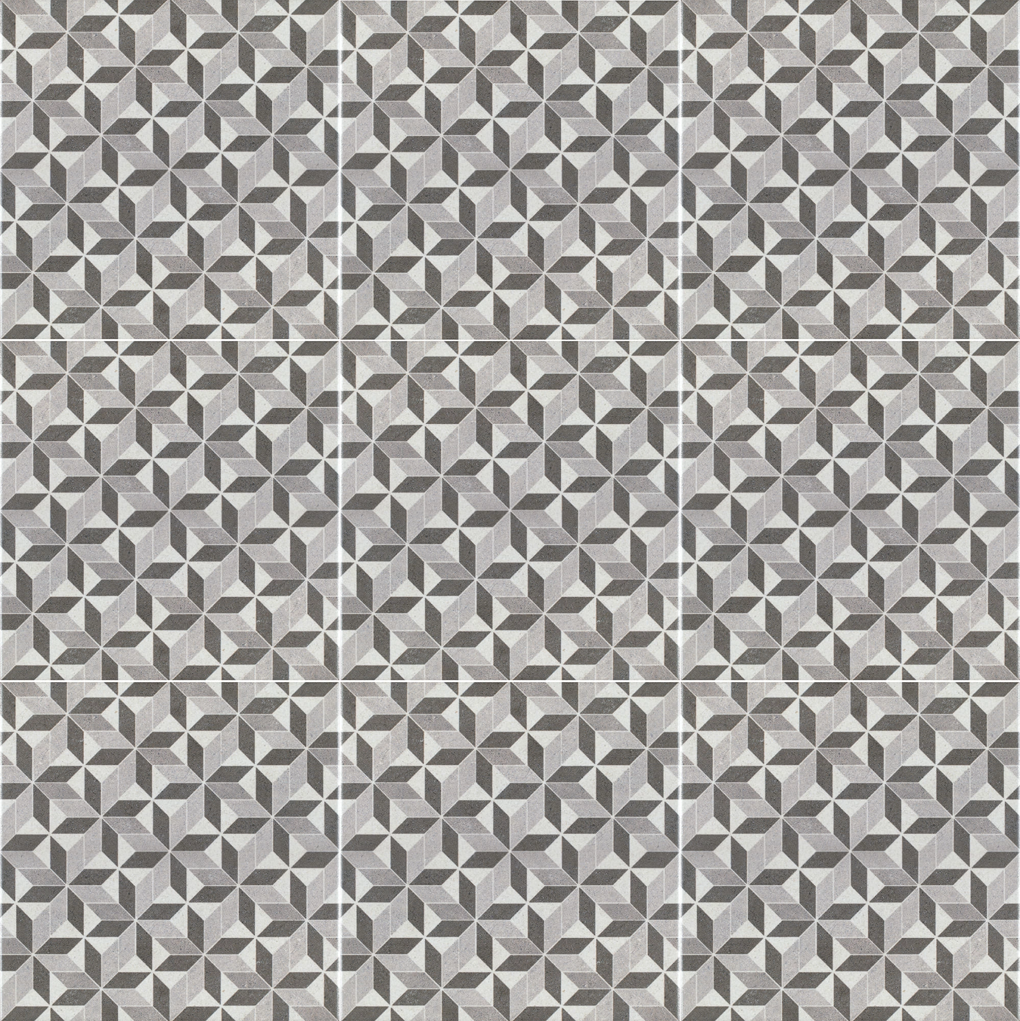 Porcelanato Vintage Kubic Gris Mate 25x25 cm