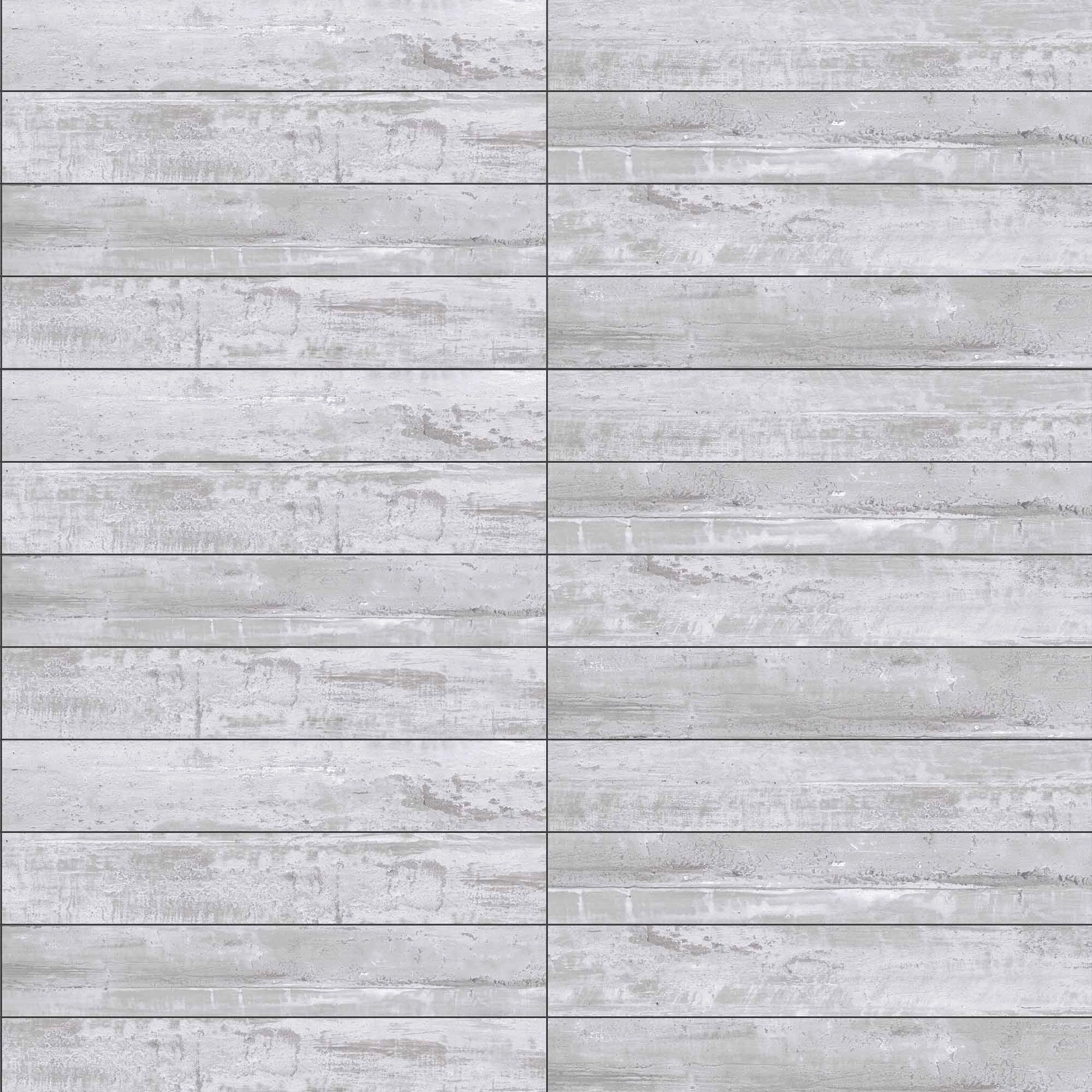 Porcelanato Dansk Light Grey Mate 20x120 cm