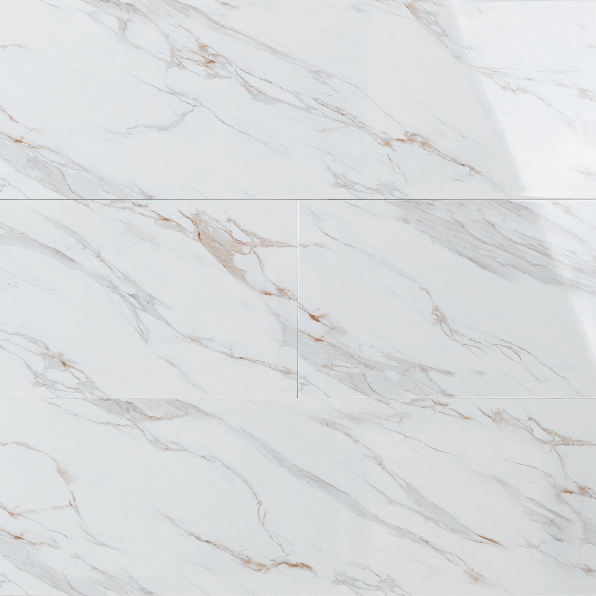 Cerámica Muro Artic Golden Blanco/ Beige Brillante 30x90 cm