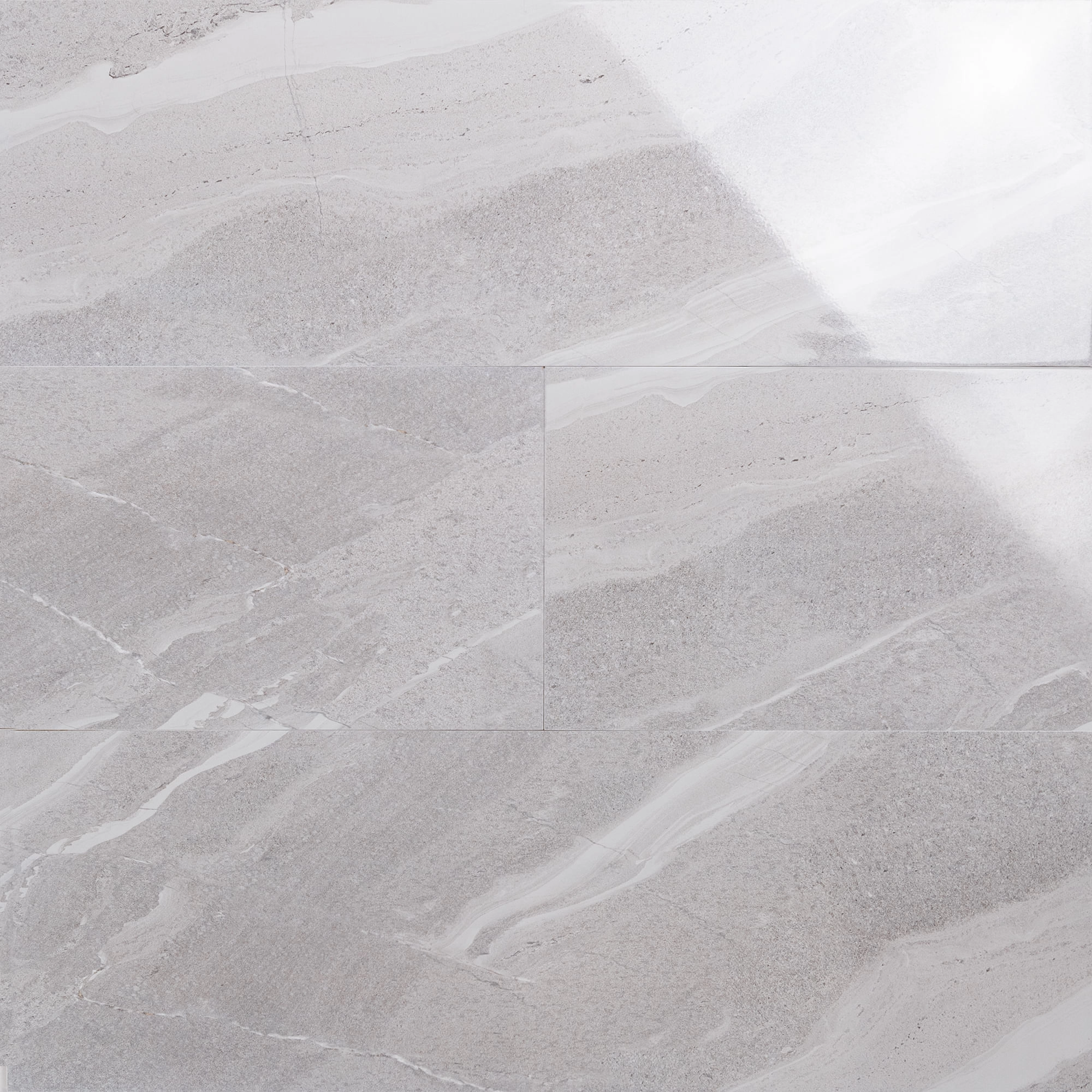 Cerámica Muro Artic Gris Brillante 30x90 cm
