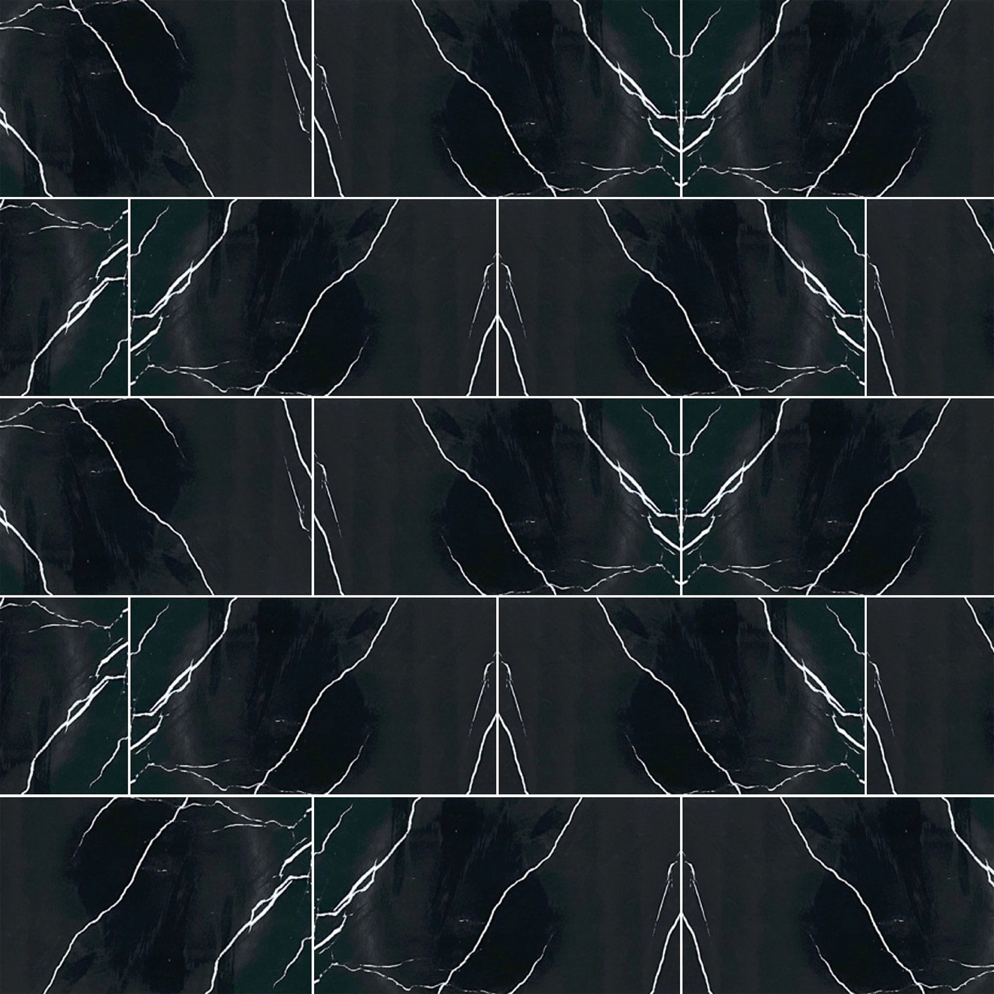 Cerámica Muro Glaciar Marquina Brillante 30x60 cm