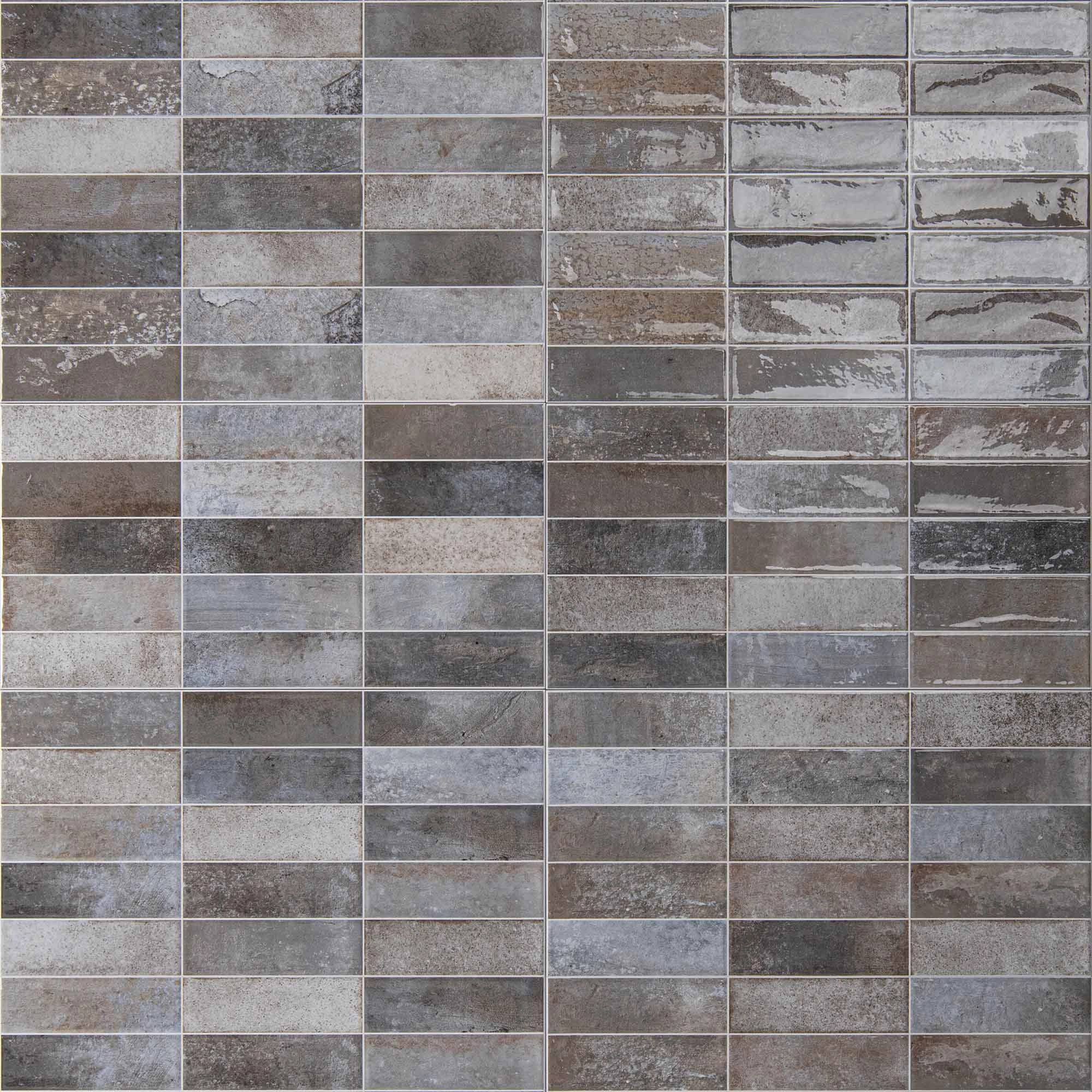 Cerámica Muro Artline Greige Brillante 31.6x60 cm